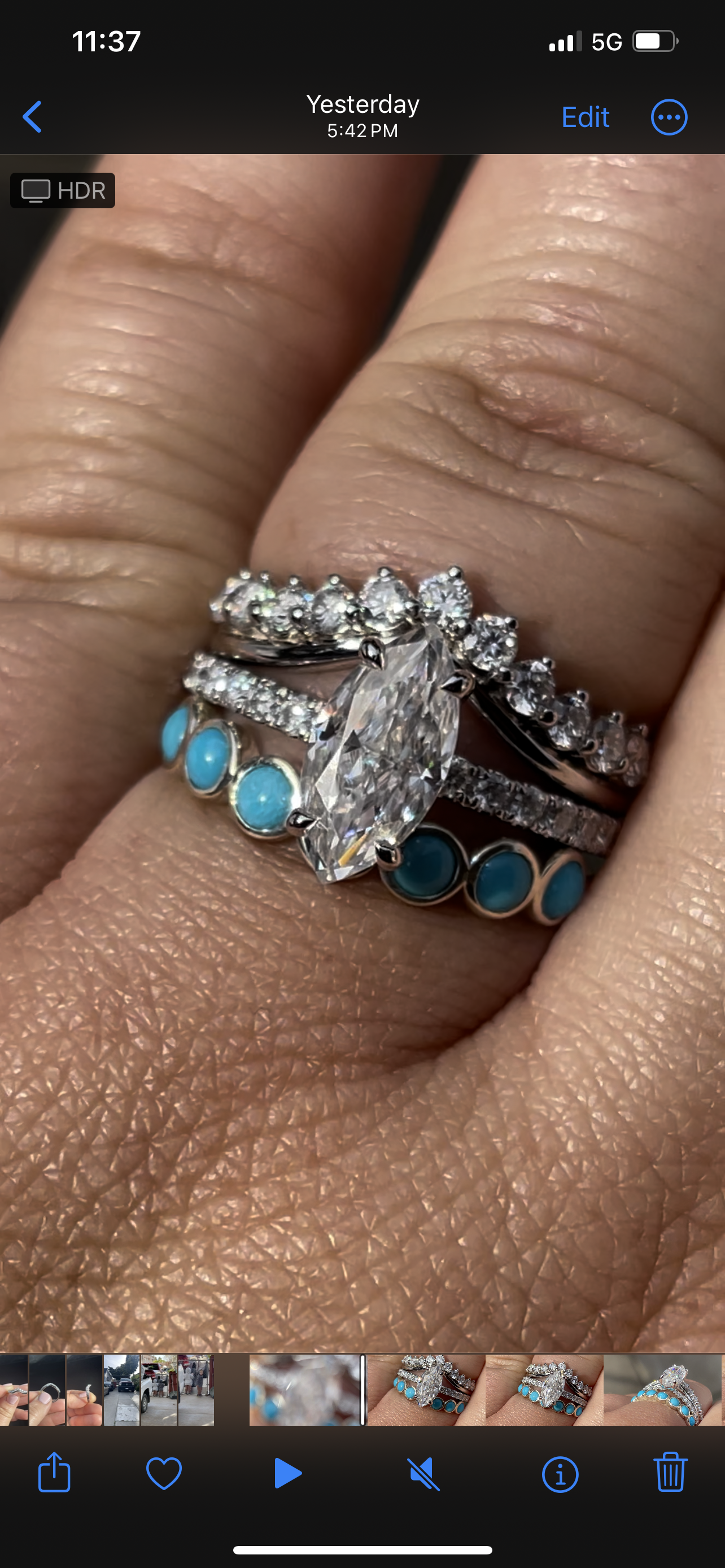 Gianna Sterling Silver Engagement Ring
