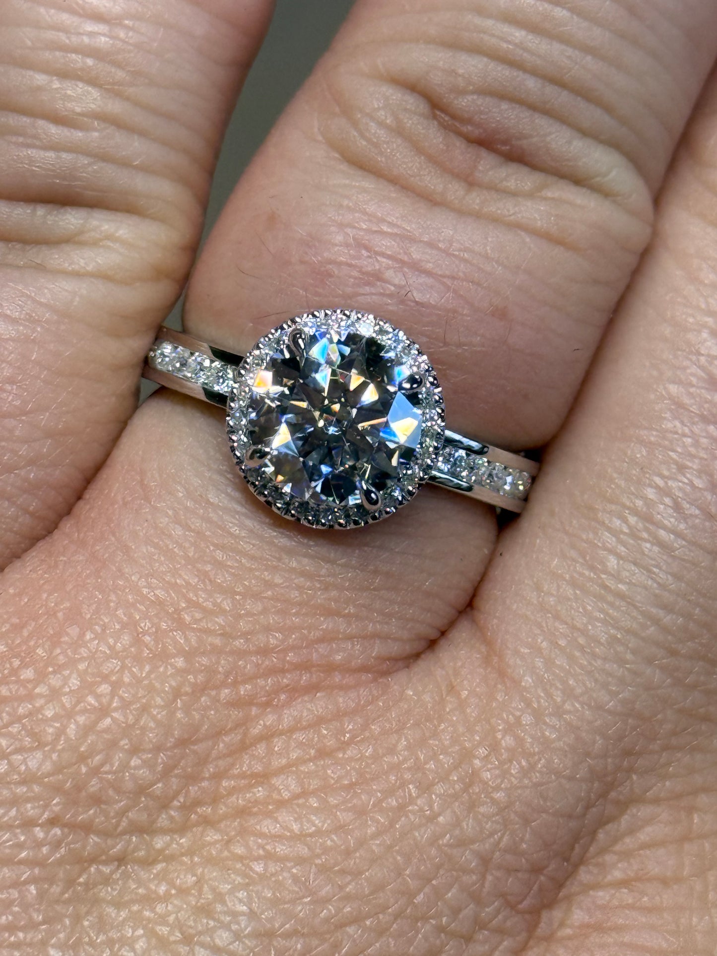 Lakin (LP) Sterling Silver Engagement Ring
