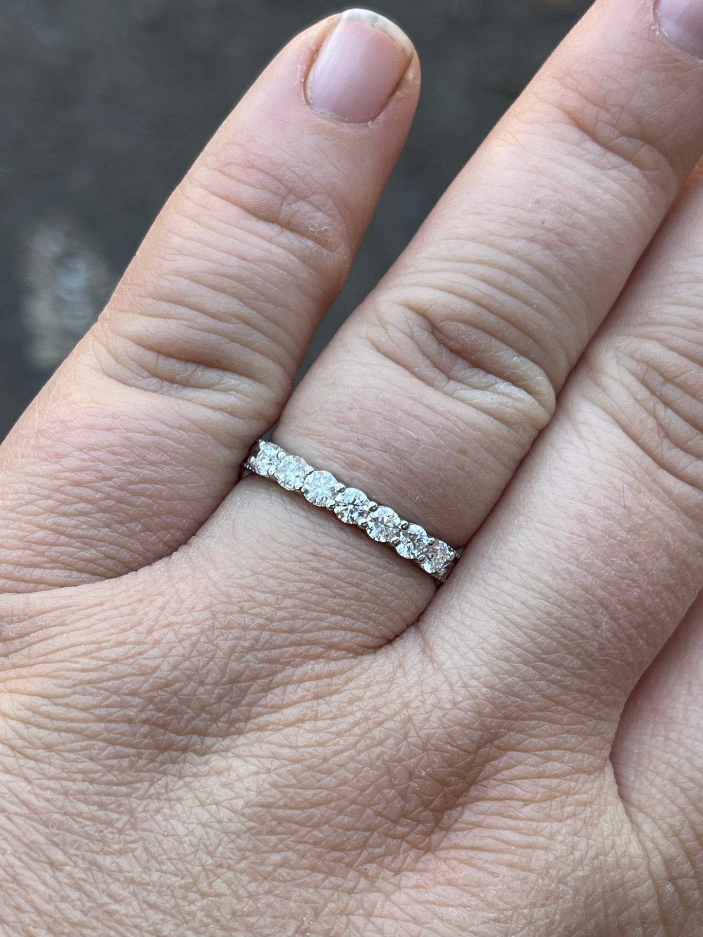 Shane Sterling Silver Wedding Band