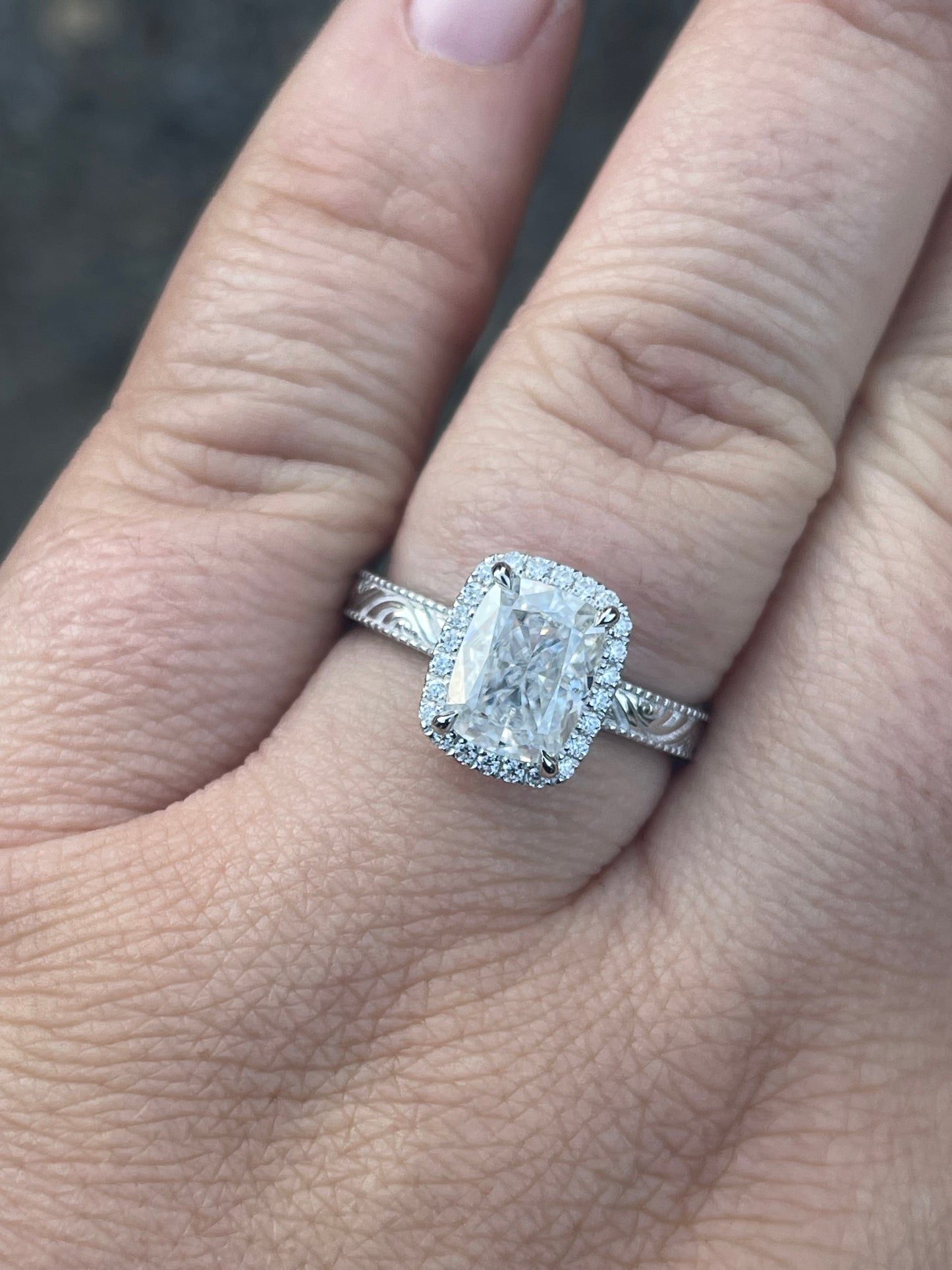 Rowan Sterling Silver Engagement Ring