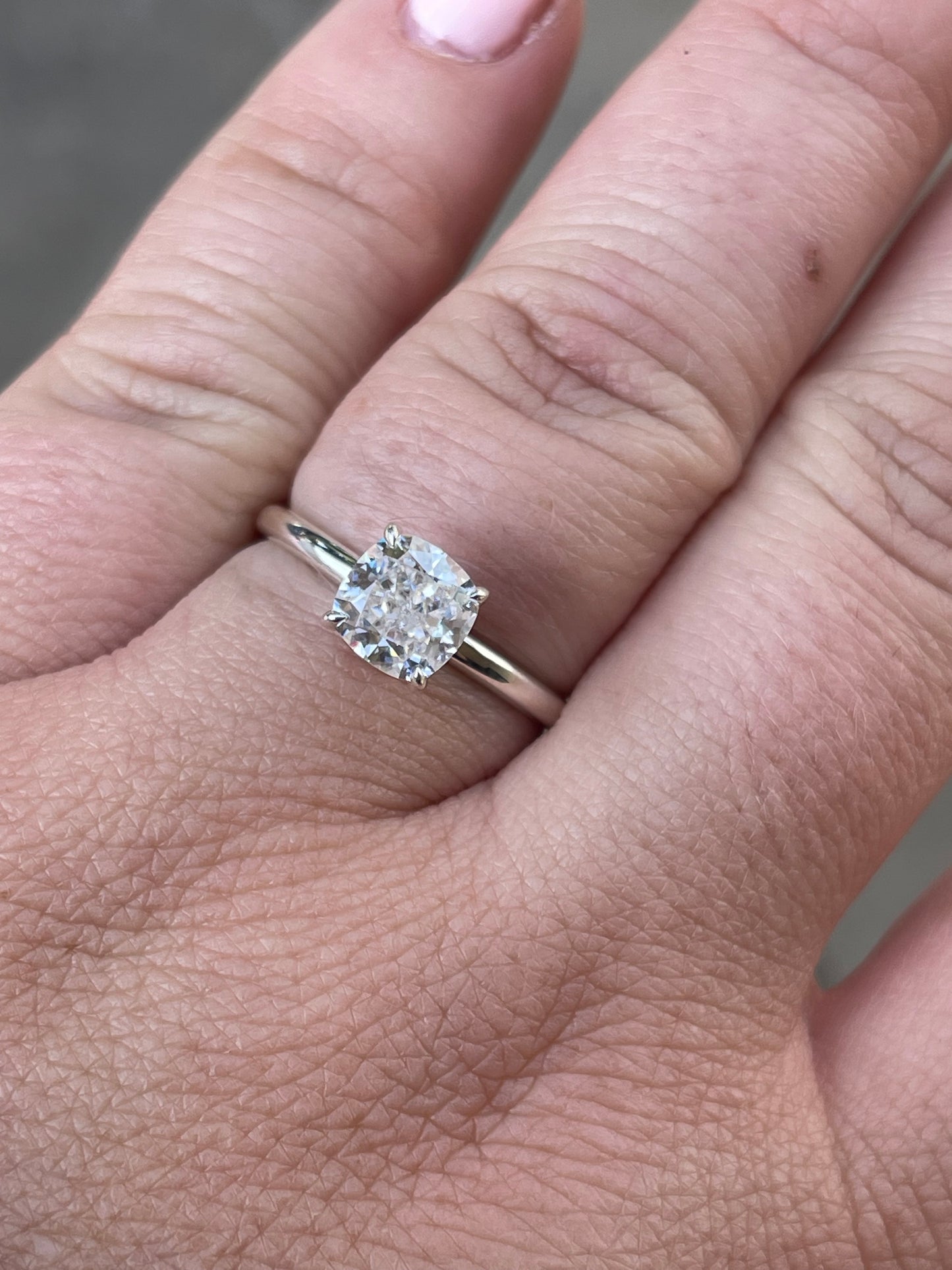 Emmett Sterling Silver Engagement Ring