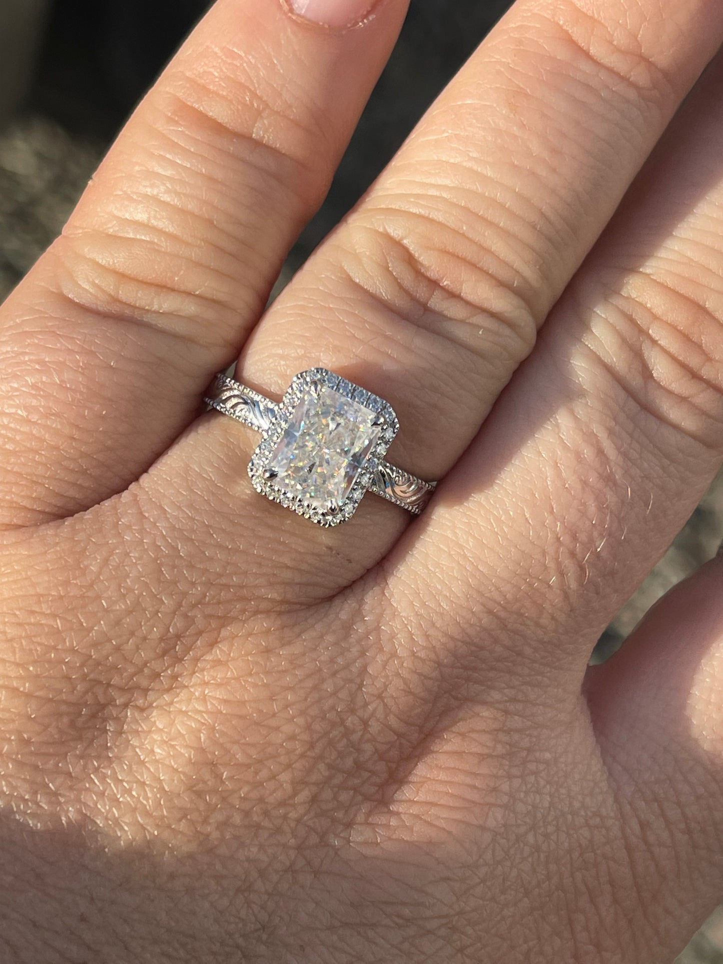Raylee (LP) 7US Sterling Silver Engagement Ring