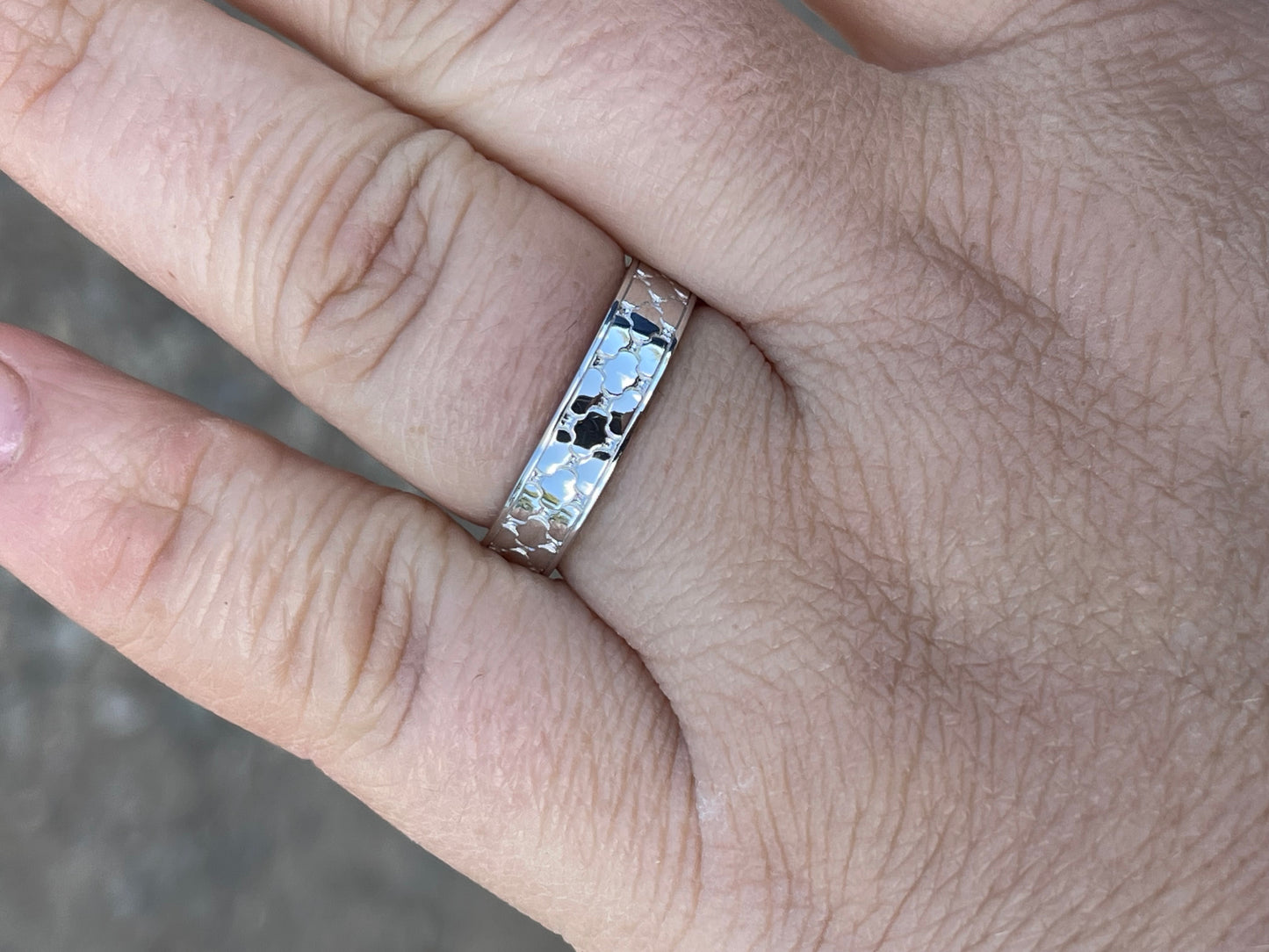 Bennett Sterling Silver Wedding Band