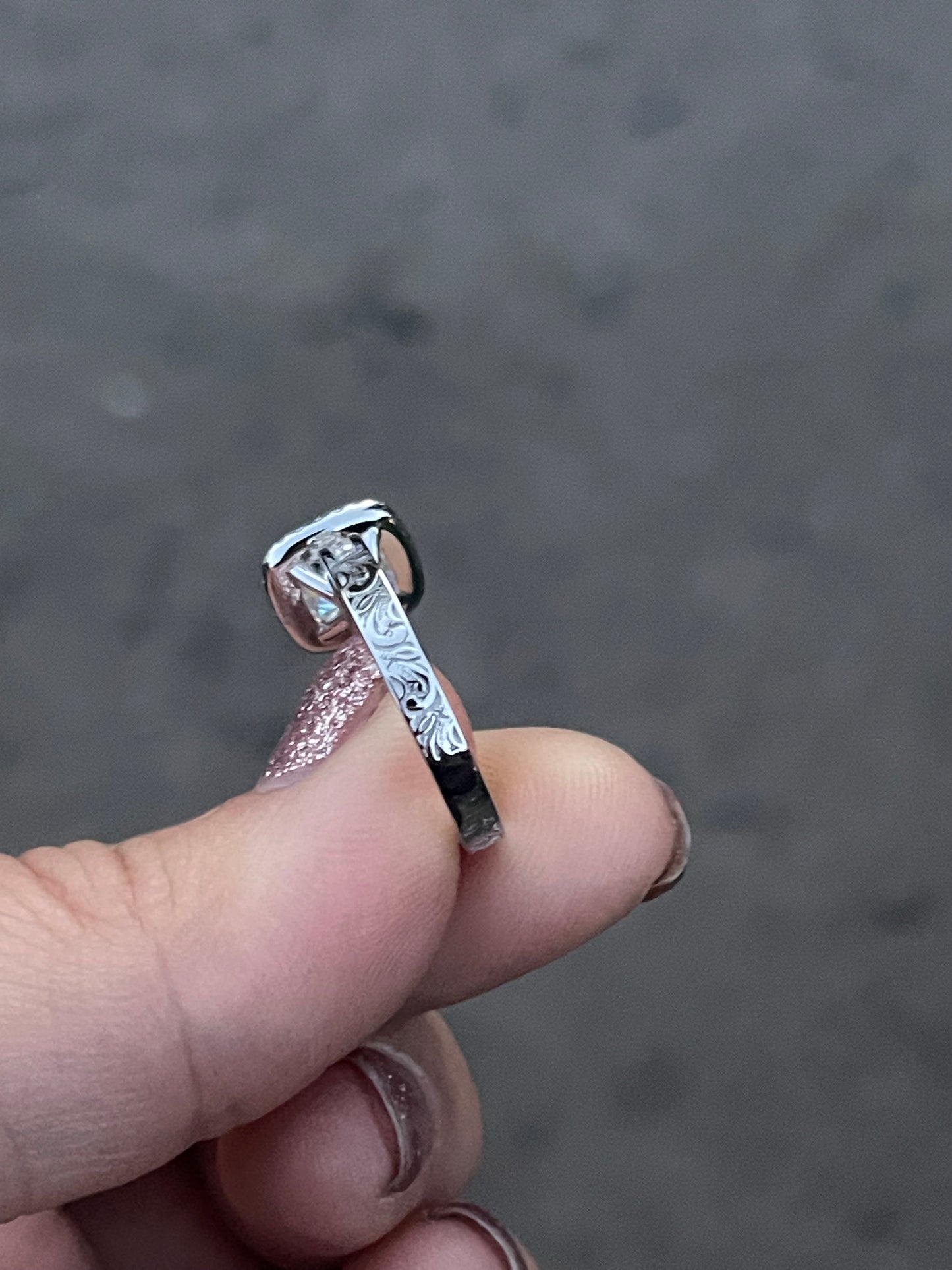 Rhodes Engagement Ring