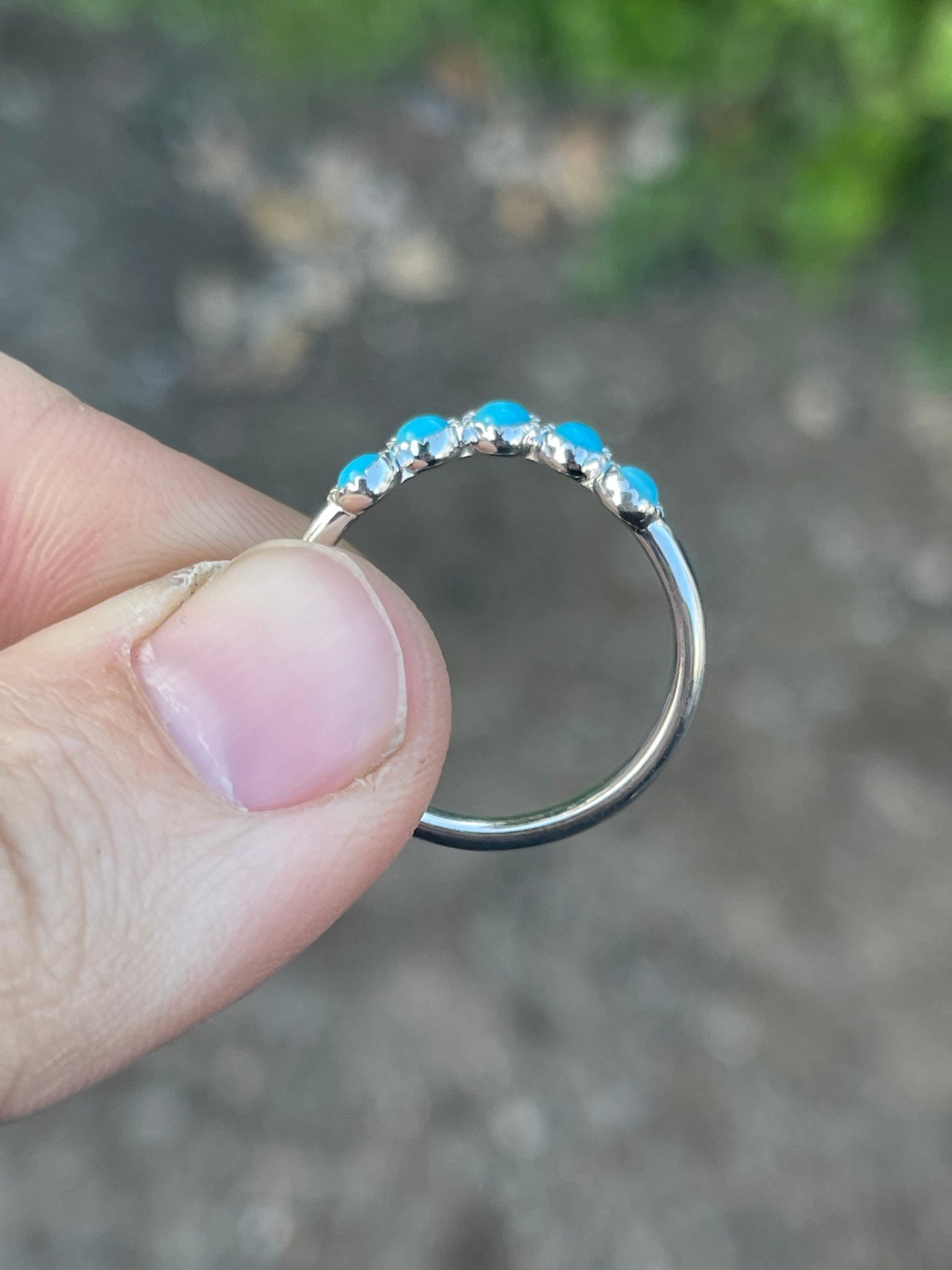 Ringo Jr. Turquoise Wedding Band