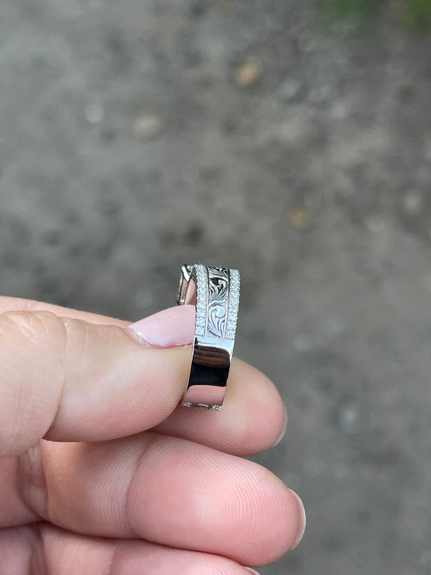 Austin 4.5US Sterling Silver Engagement Ring