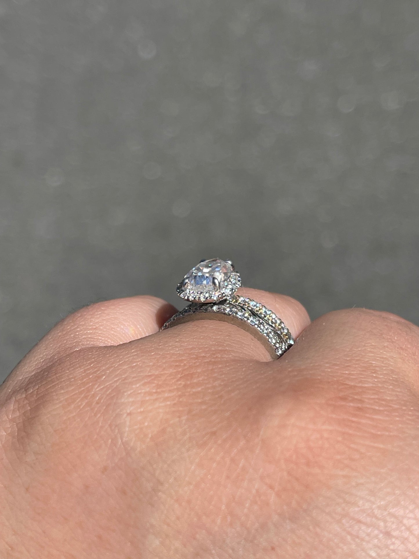 JUNIPER RYLEE STERLING SILVER BRIDAL SET