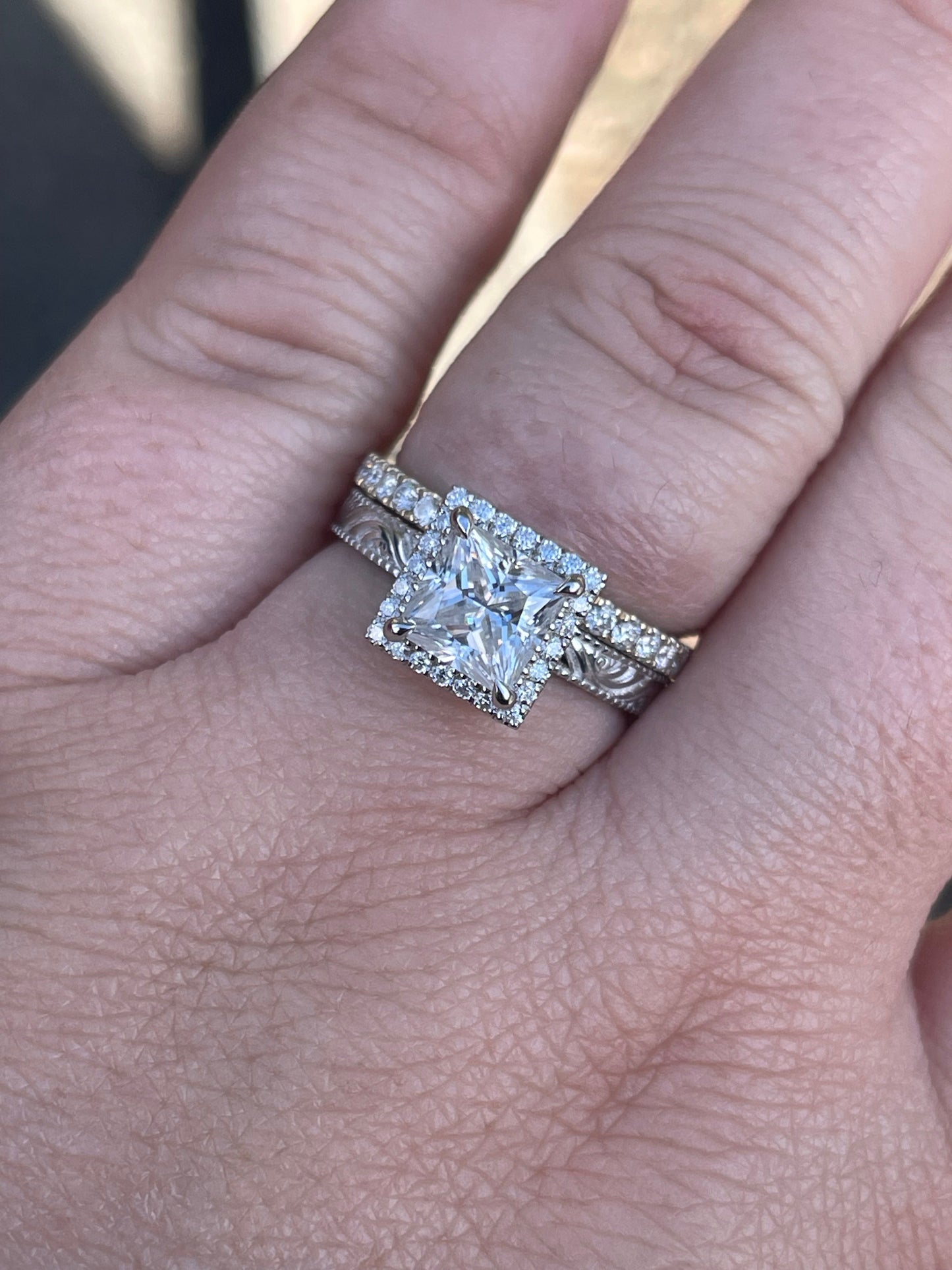 Remi Sterling Silver Engagement Ring