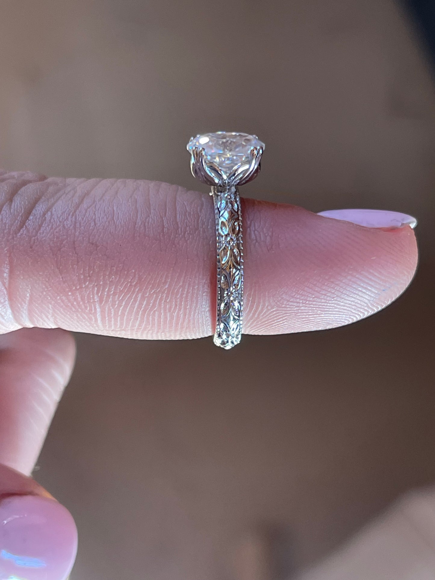 Victoria 2ct Solitaire Promise Ring