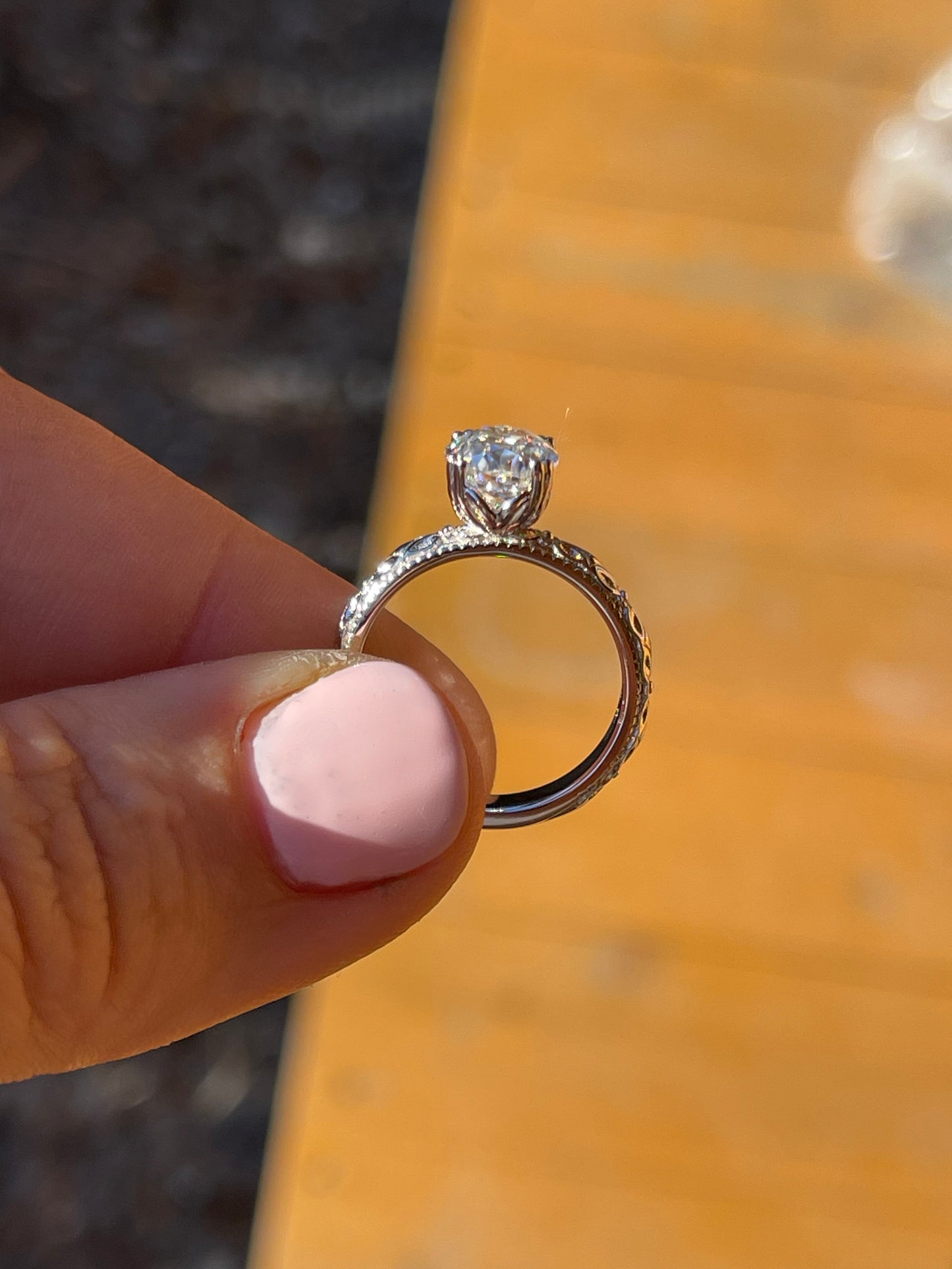 Victoria 2ct Solitaire Promise Ring