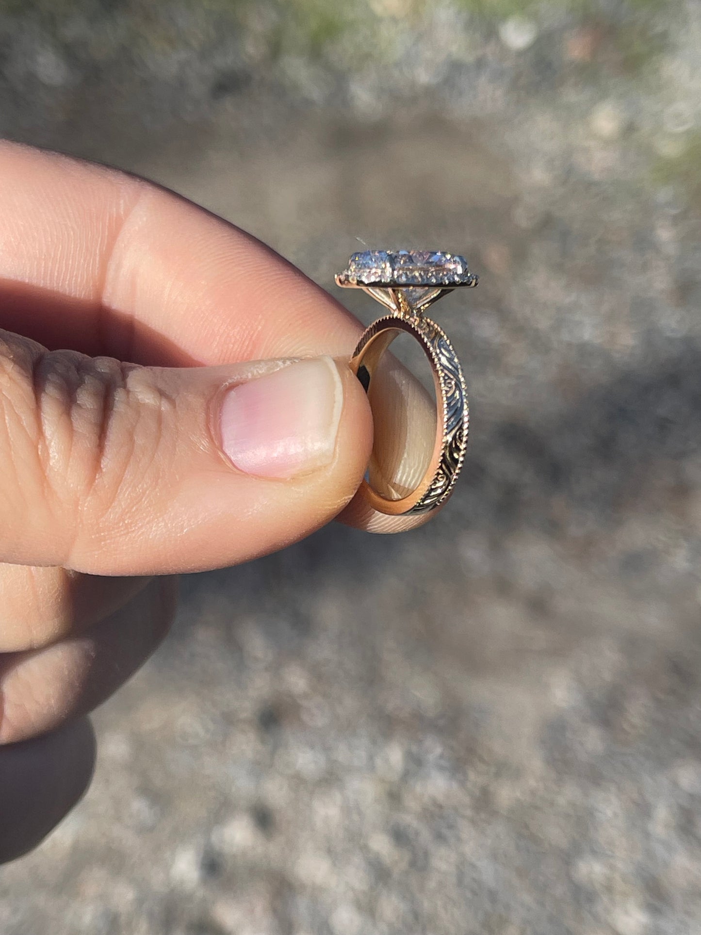Jayce 5US Yellow Gold DIAMOND Engagement Ring