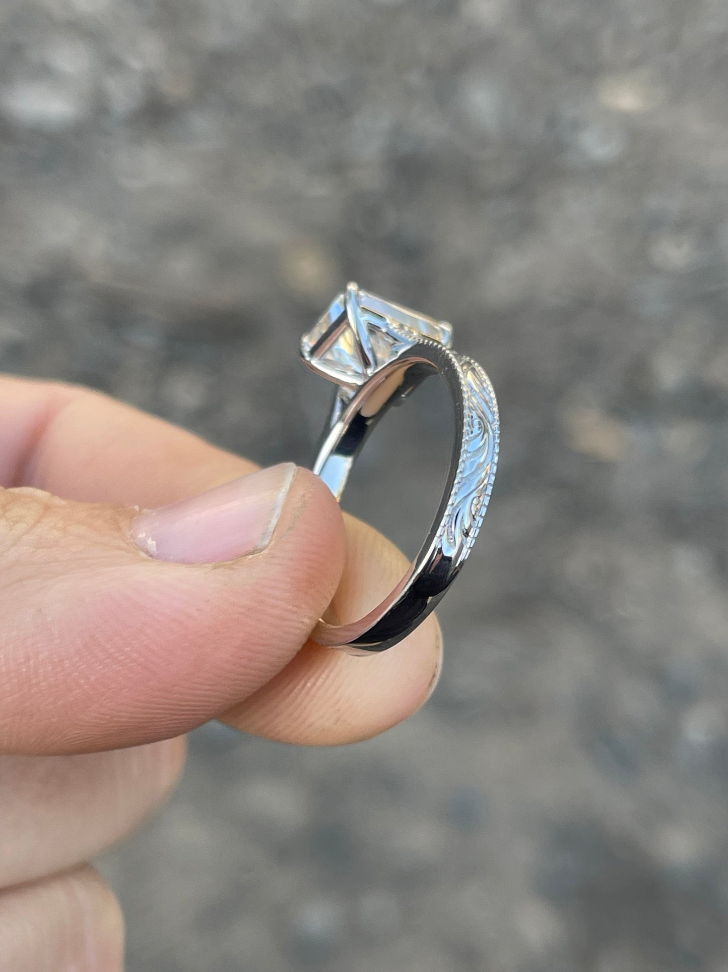 Beth Cathedral Engagement Ring