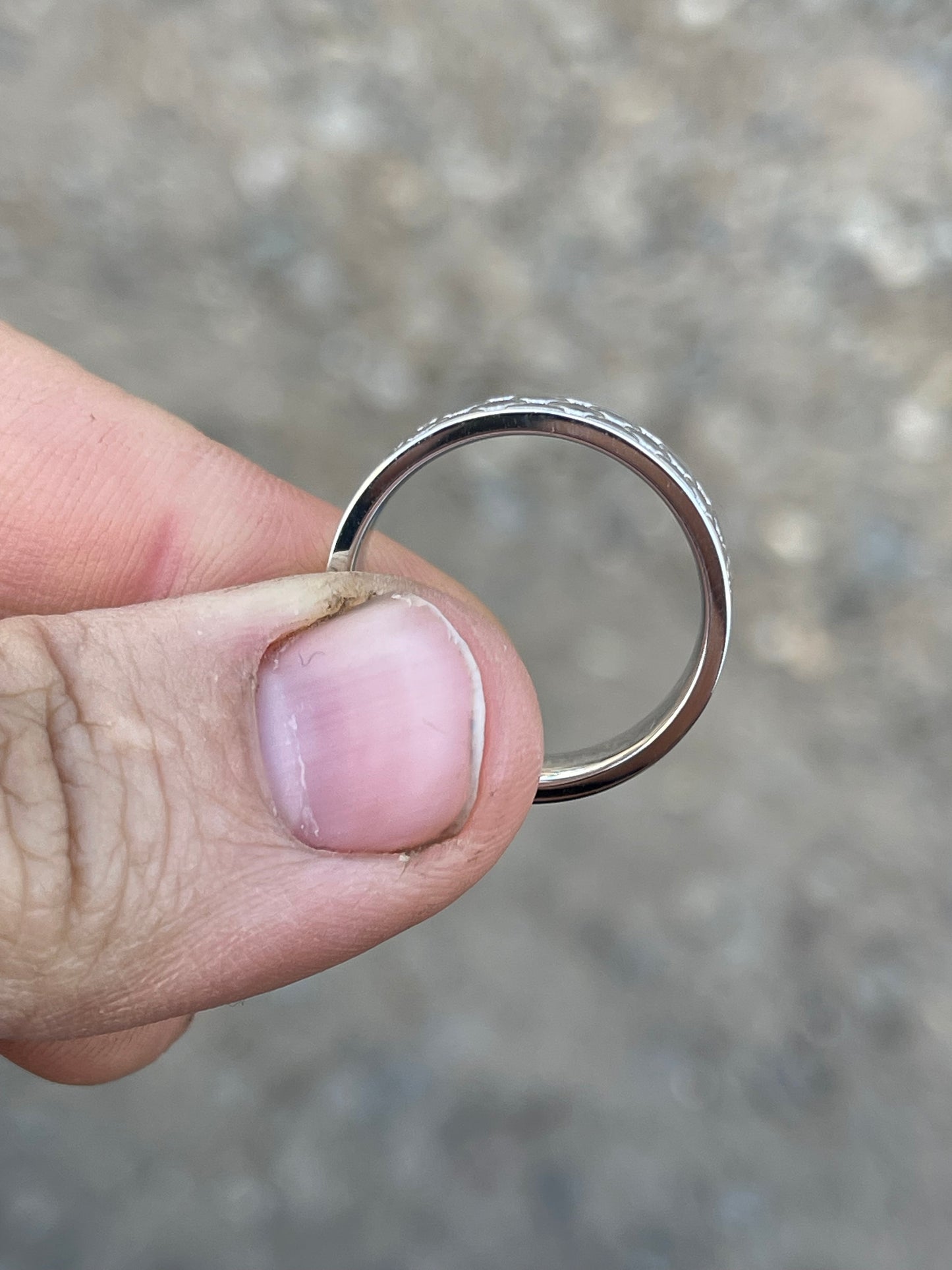 Bennett Sterling Silver Wedding Band