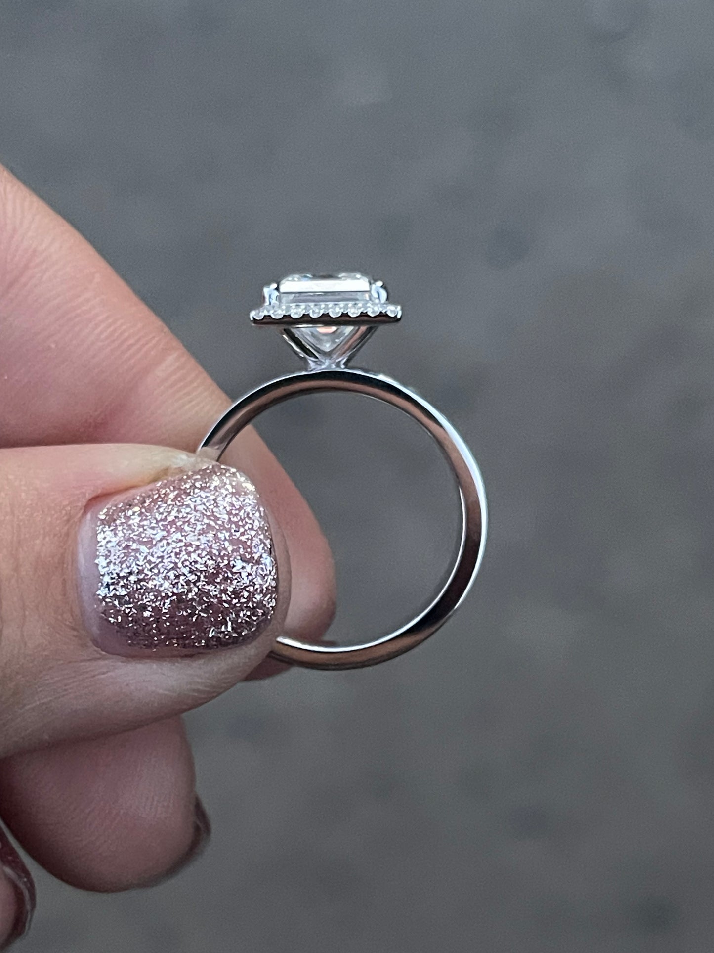 Larissa Sterling Silver Engagement Ring