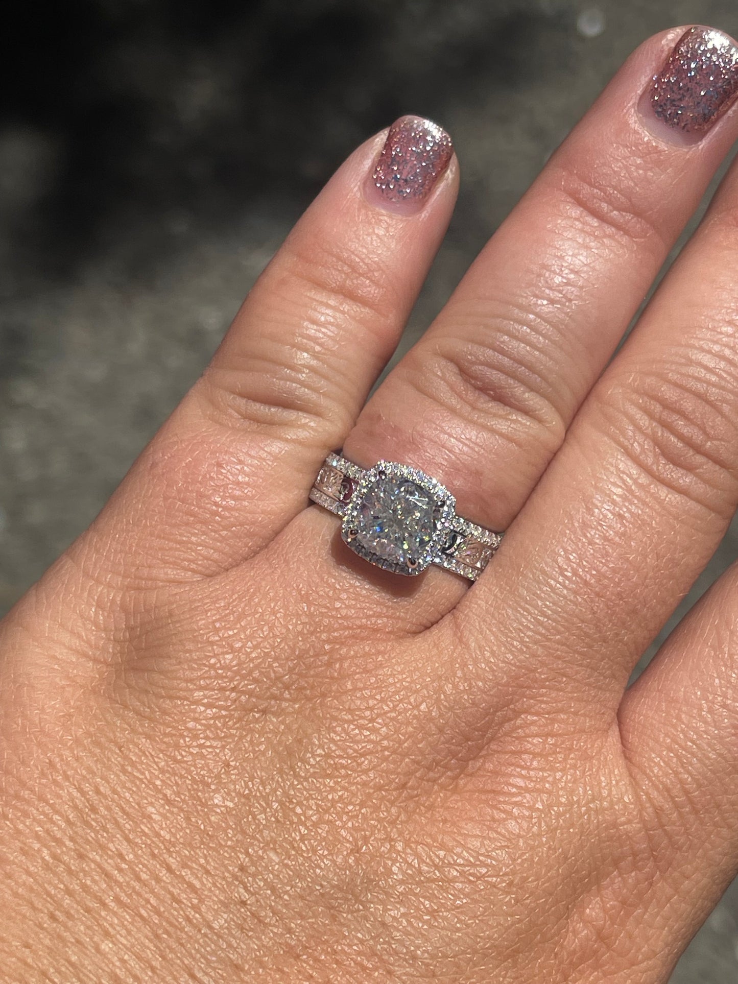 Jean 7US 10K Yellow Gold Engagement Ring