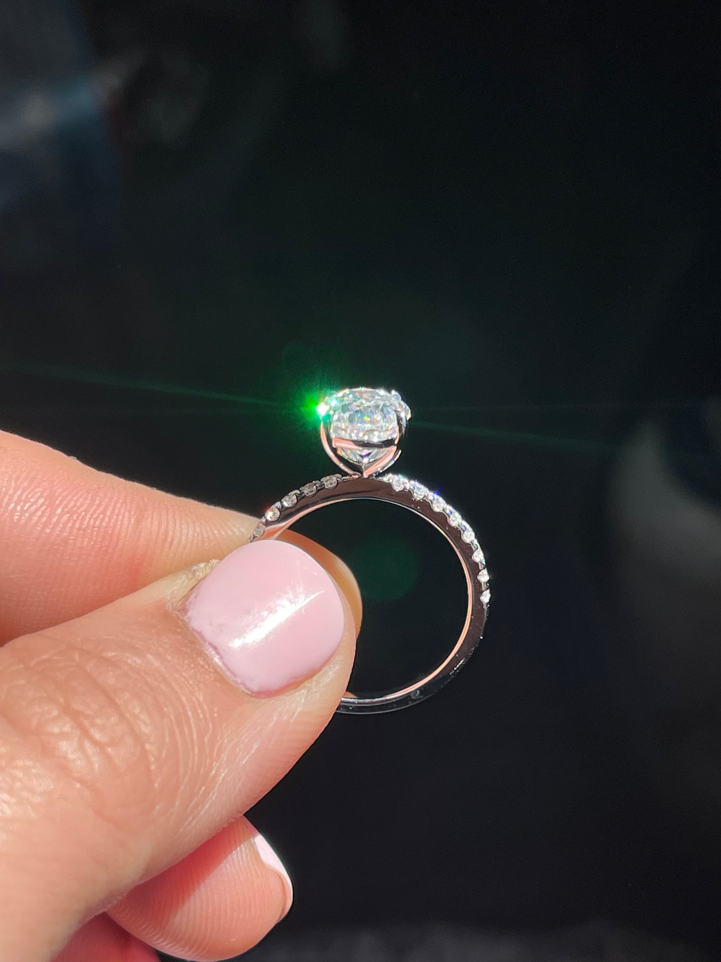 Billie Sterling Silver Engagement Ring