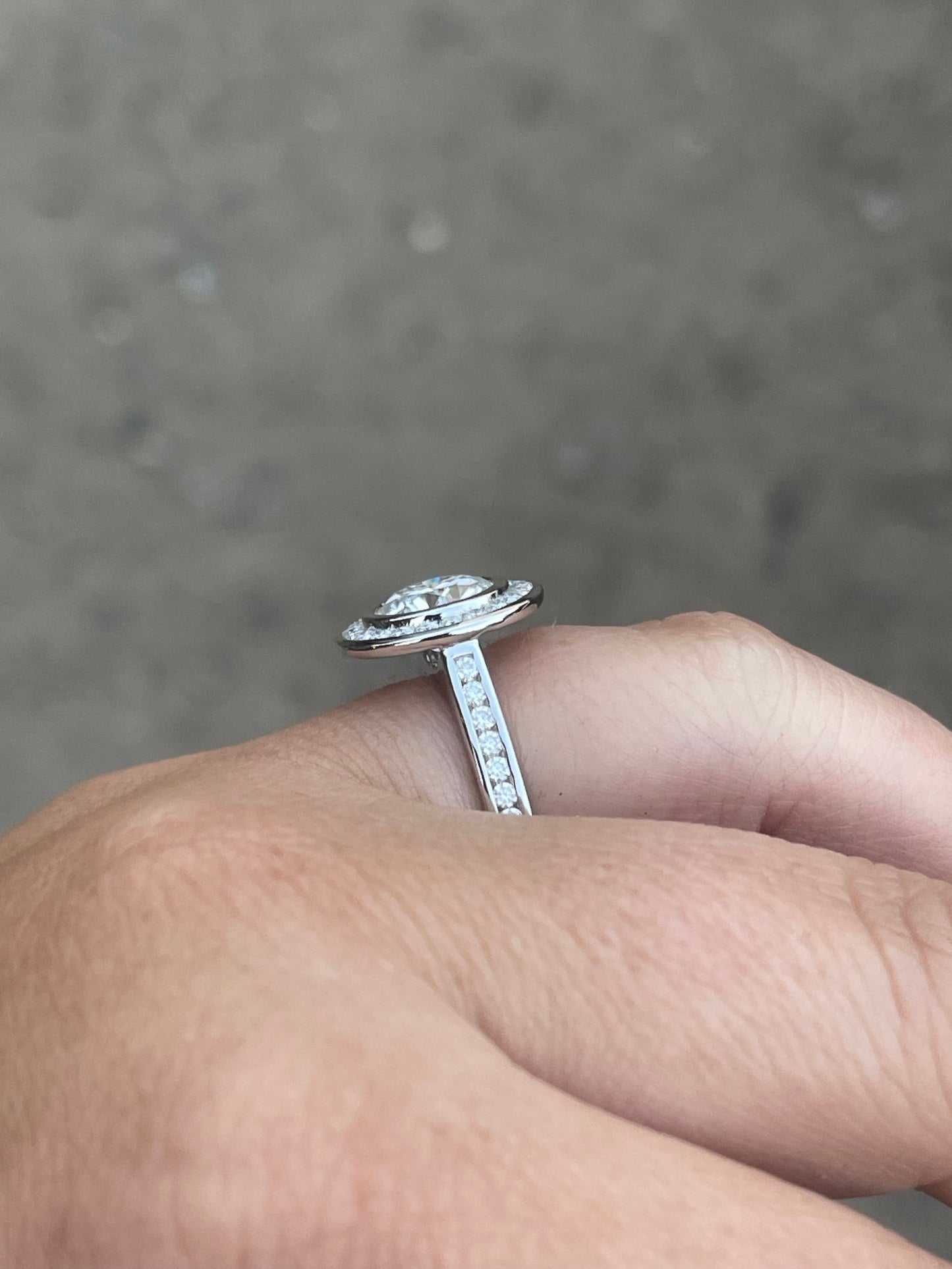 Josephine Sterling Silver Engagement Ring