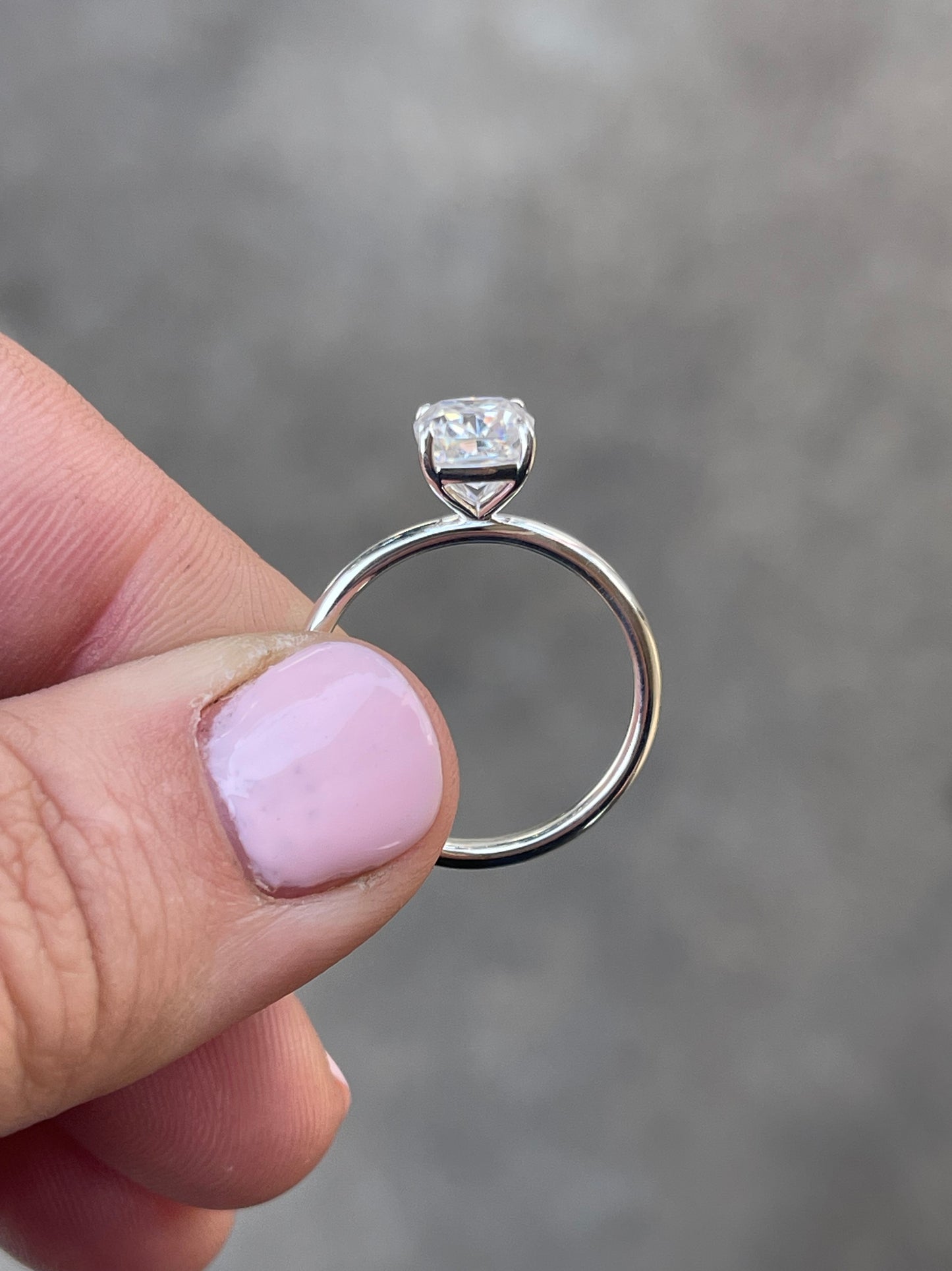 Emmett Sterling Silver Engagement Ring