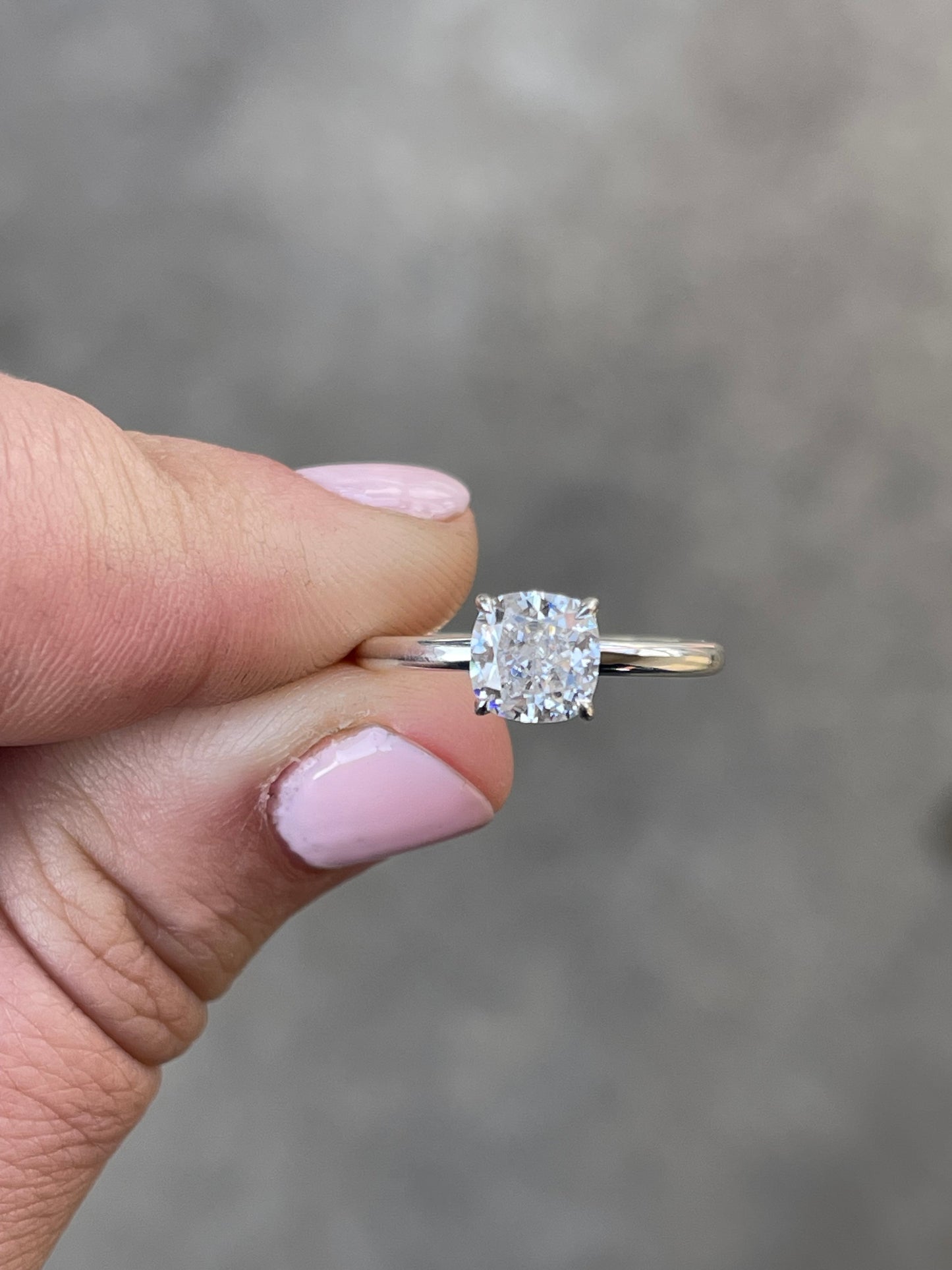 Emmett Sterling Silver Engagement Ring