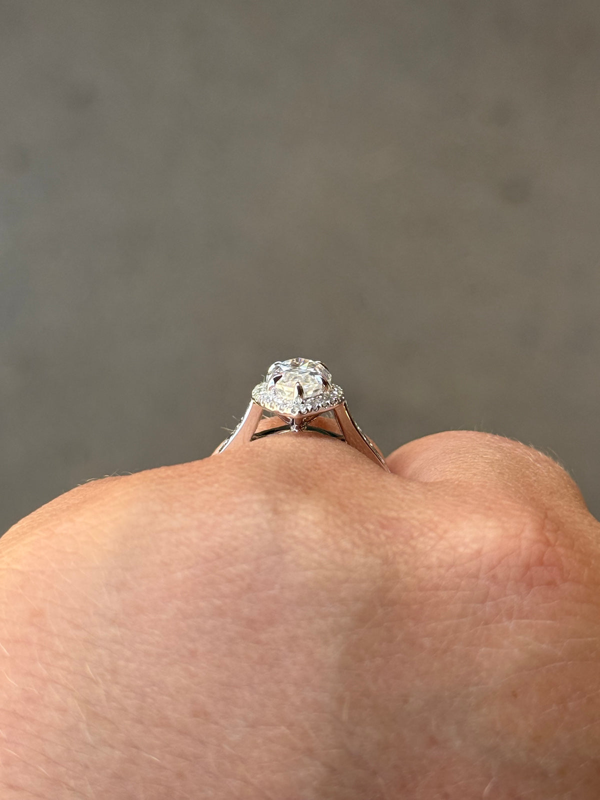 Riviera Cathedral Sterling Silver Engagement Ring