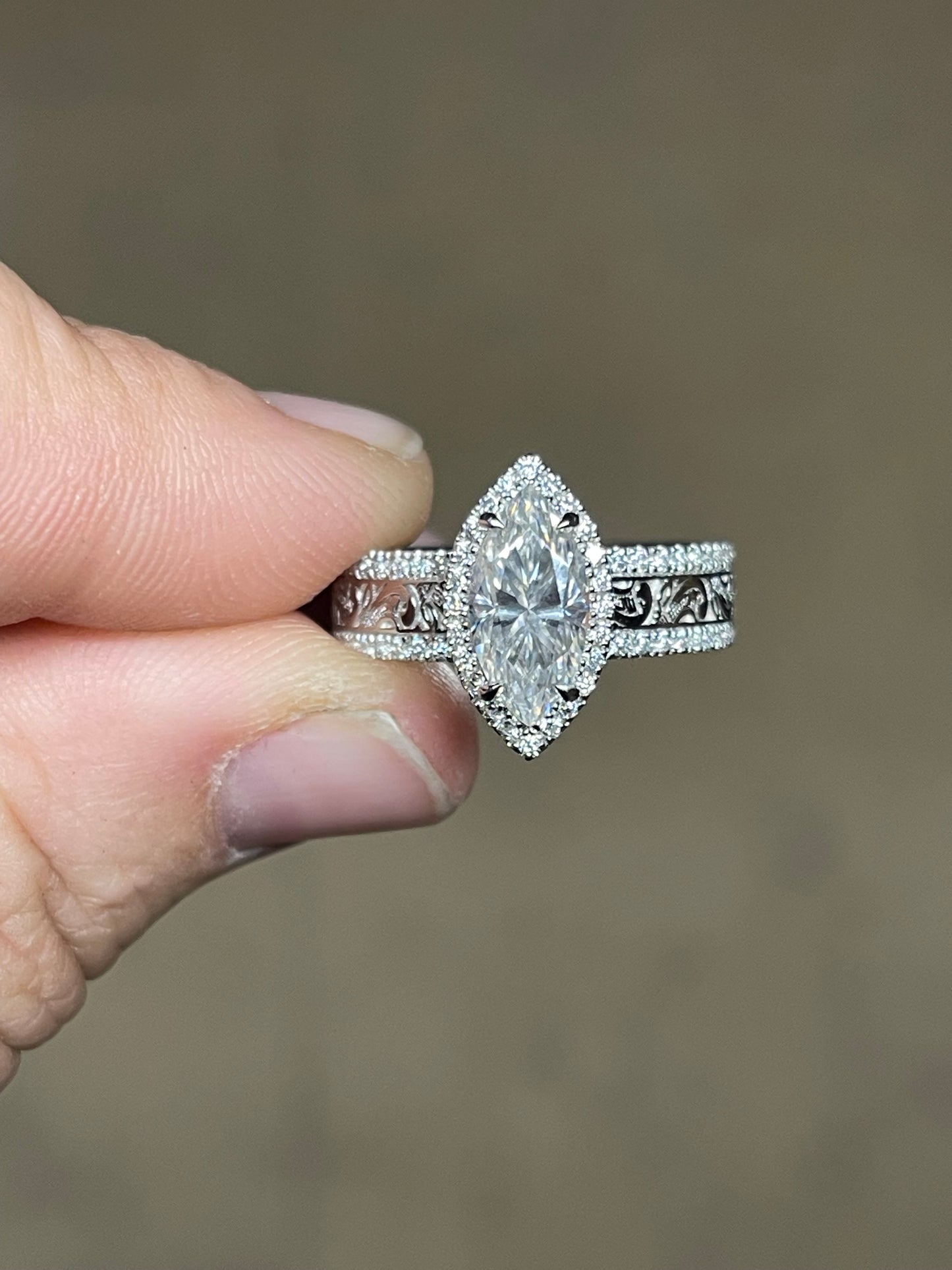 McKinley Sterling Silver Engagement Ring