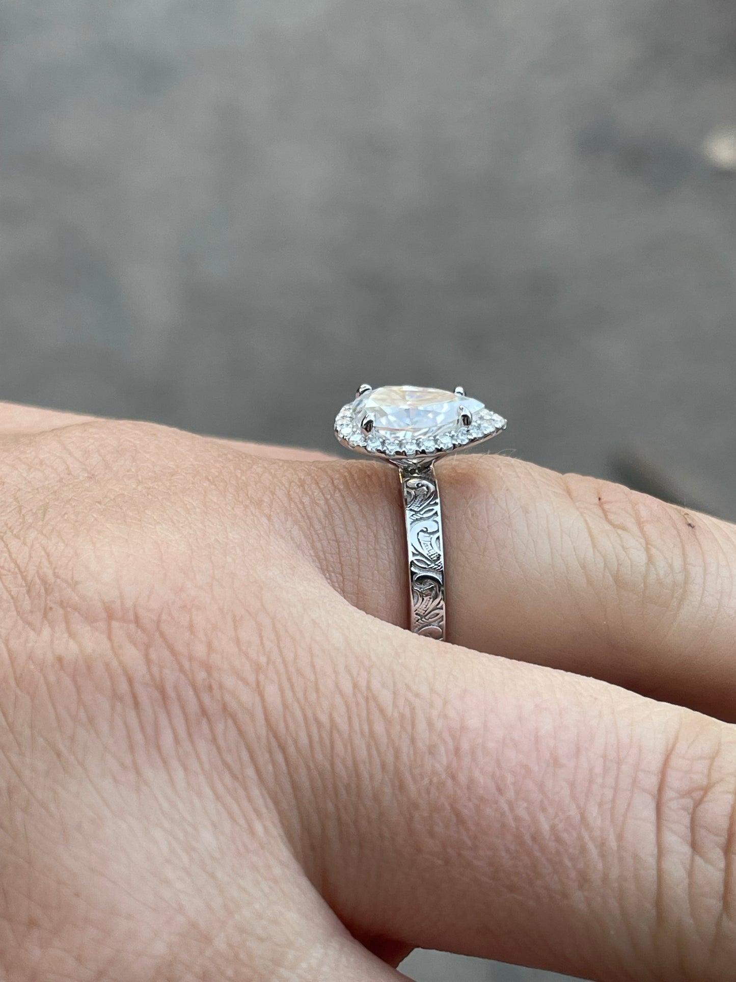 Danner (Platinum) Engagement Ring