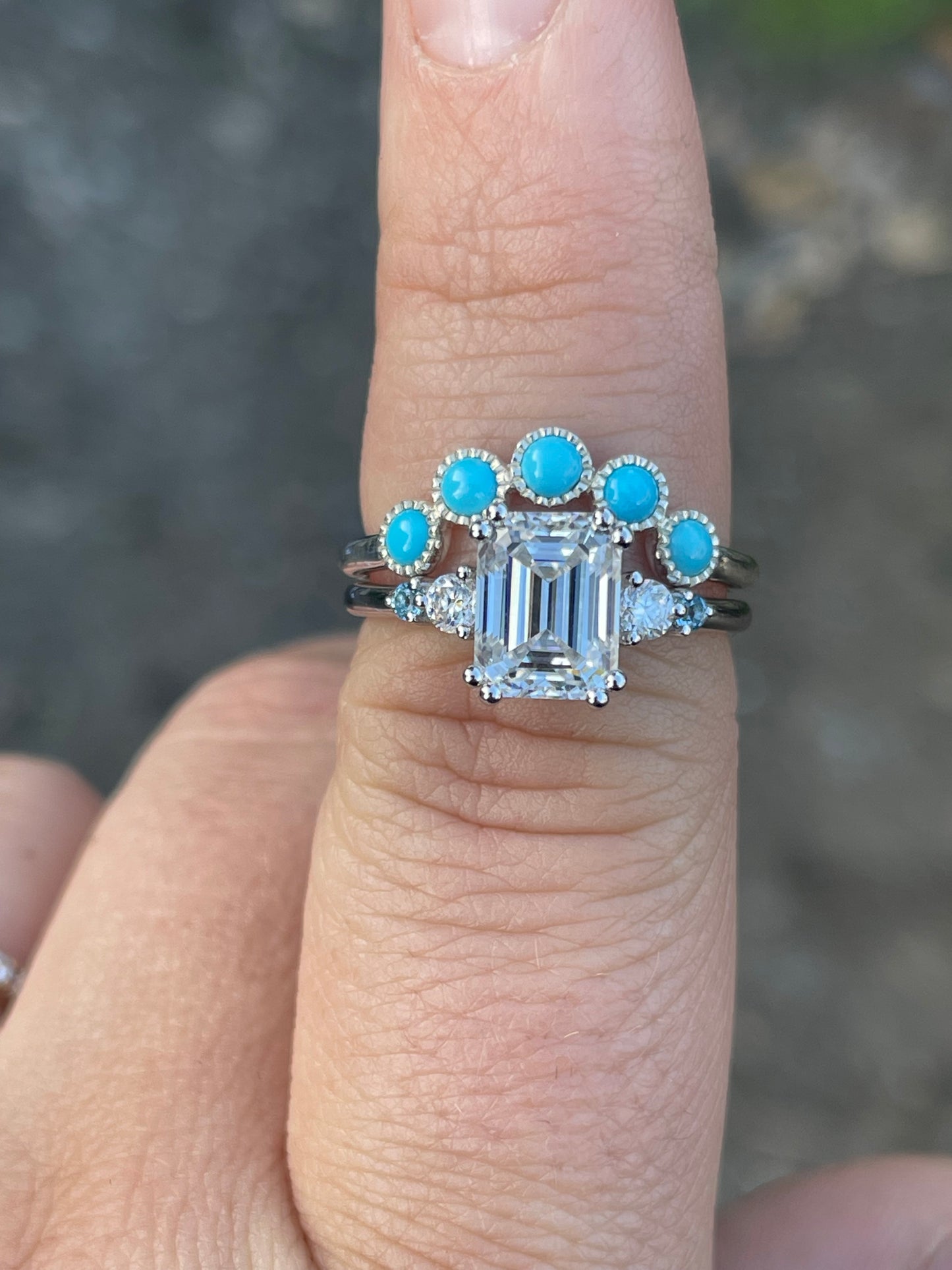 Ringo Jr. Turquoise Wedding Band