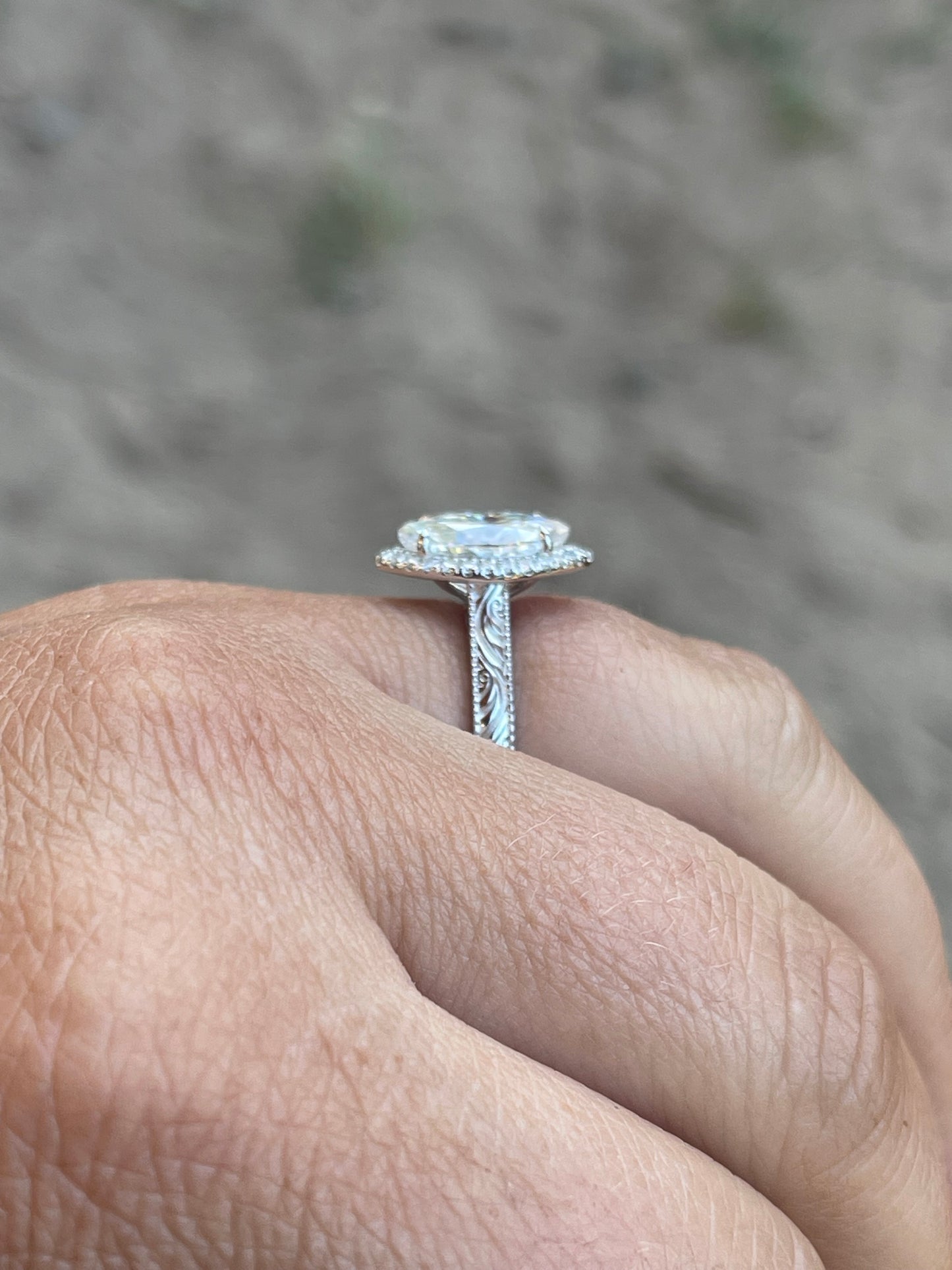 Rebecca Cathedral Engagement Ring