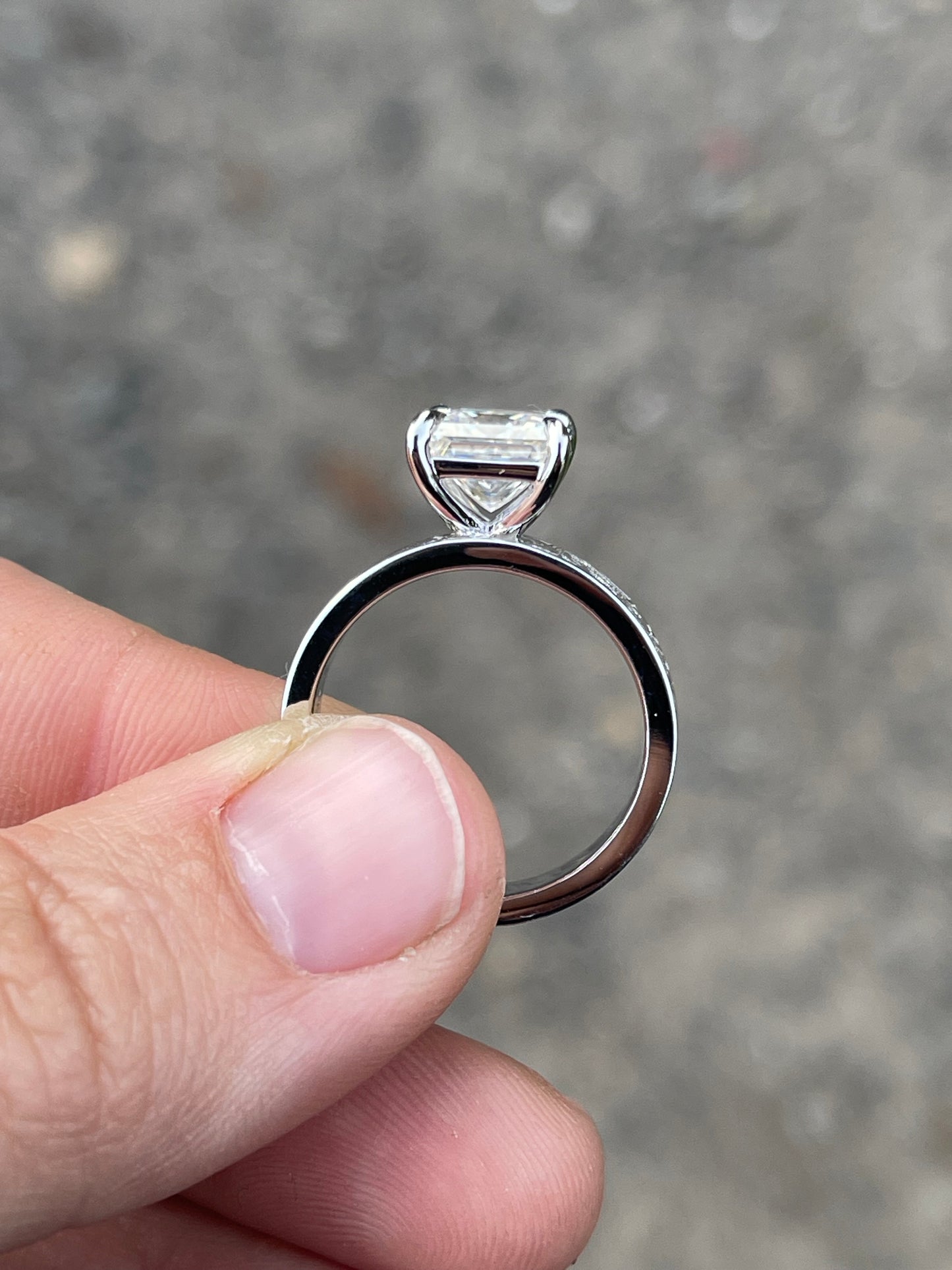 Wrenley Sterling Silver Engagement Ring