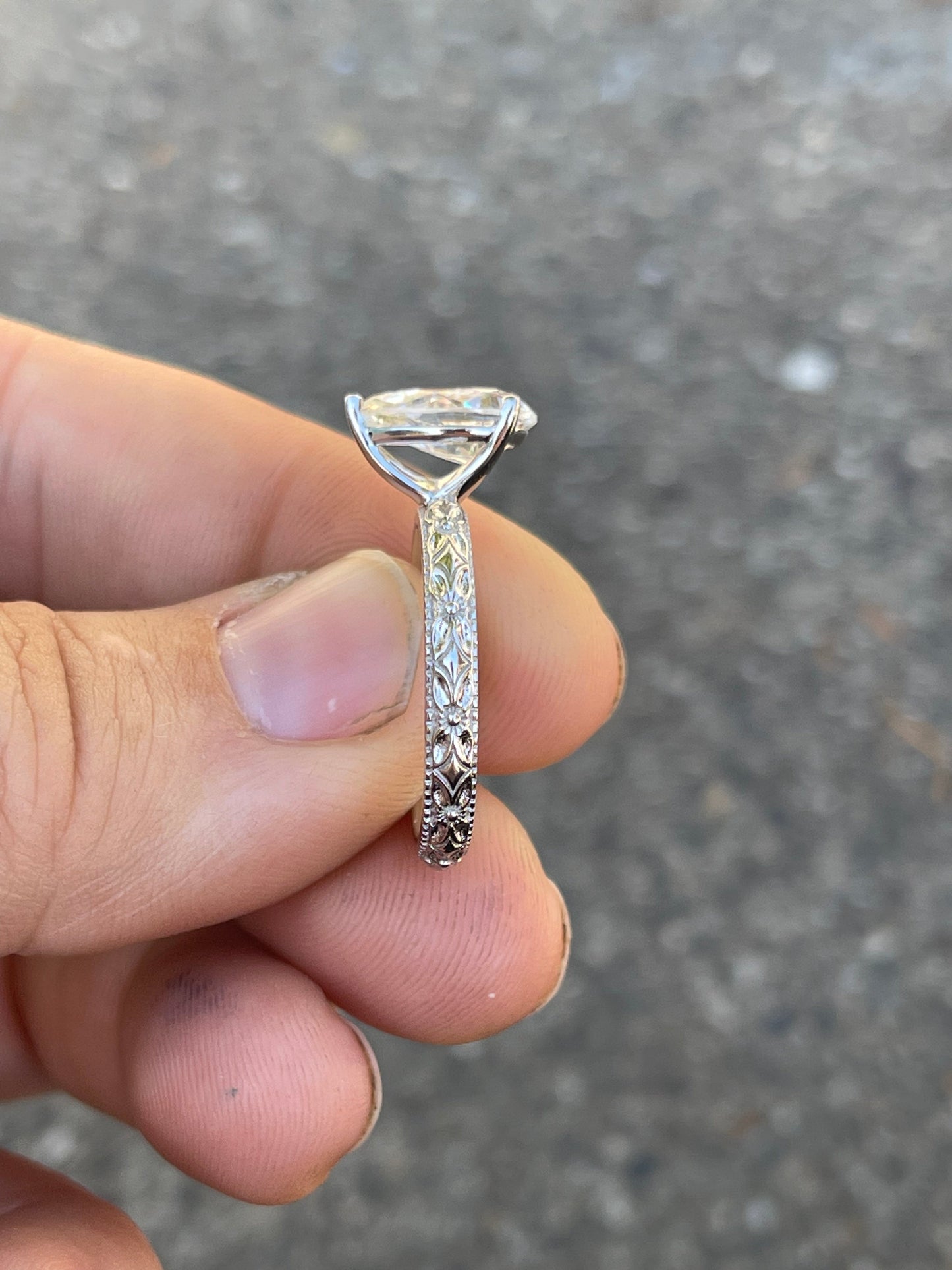 Josie Sterling Silver Engagement Ring