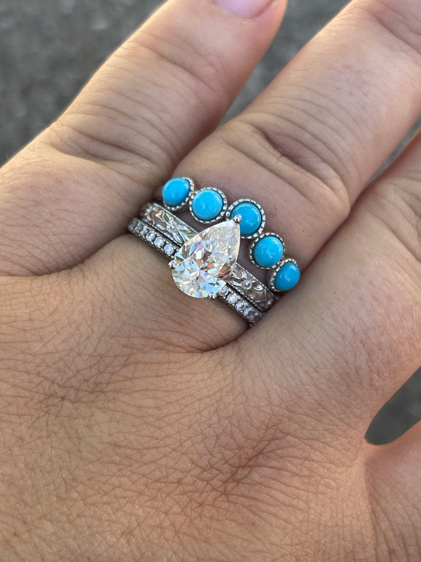 Josie Sterling Silver Engagement Ring