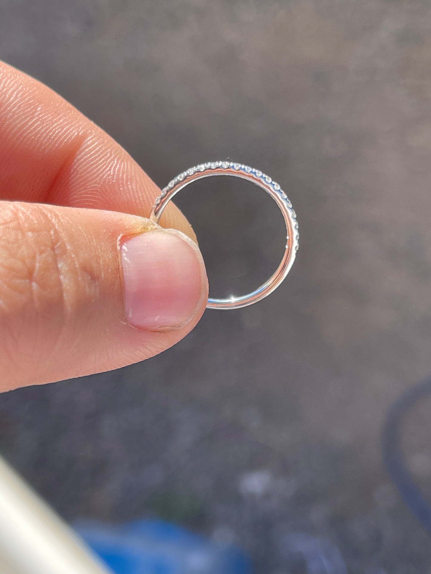 Jessie Diamond Wedding Band