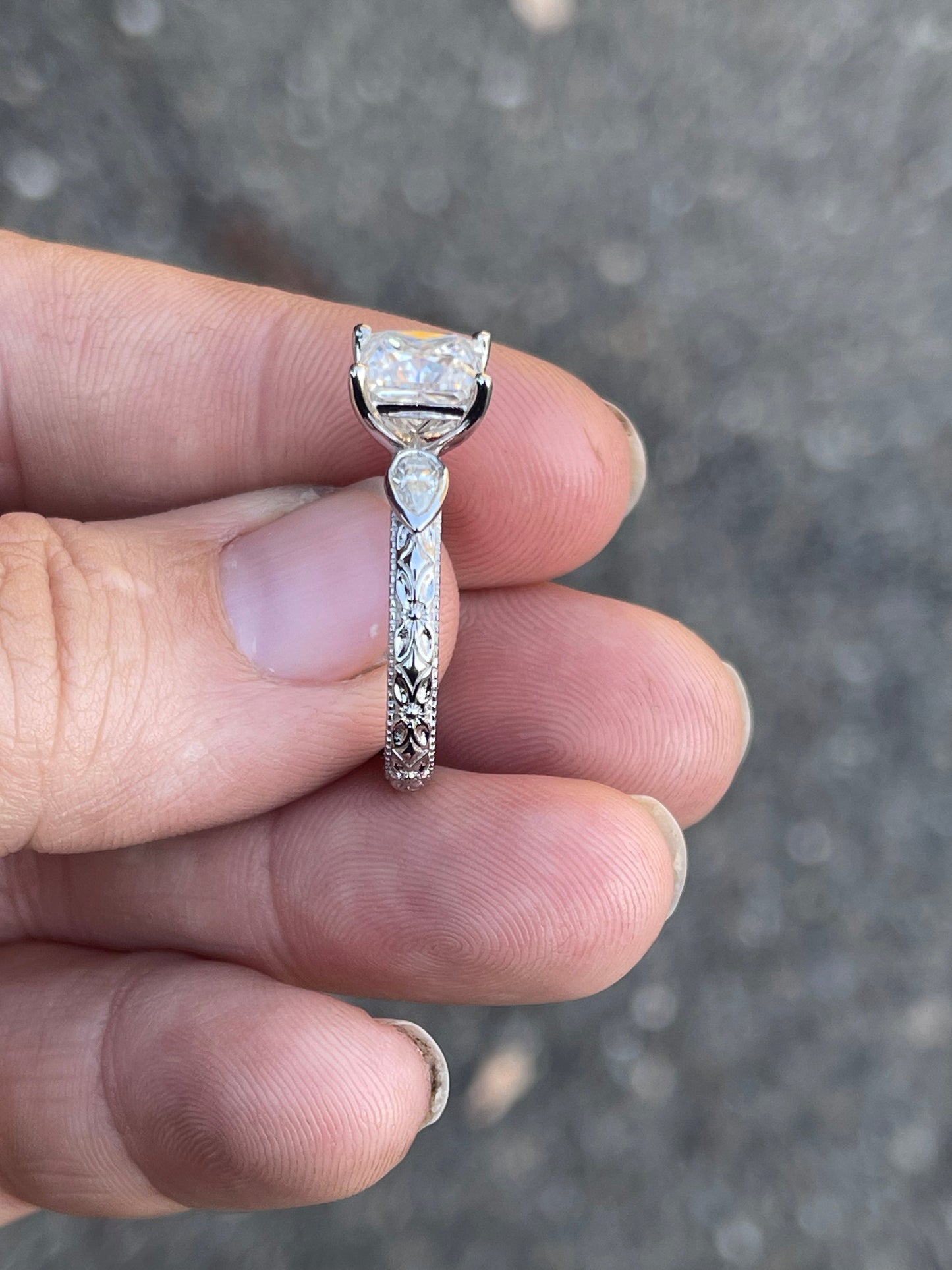Raynn Sterling Silver Engagement Ring