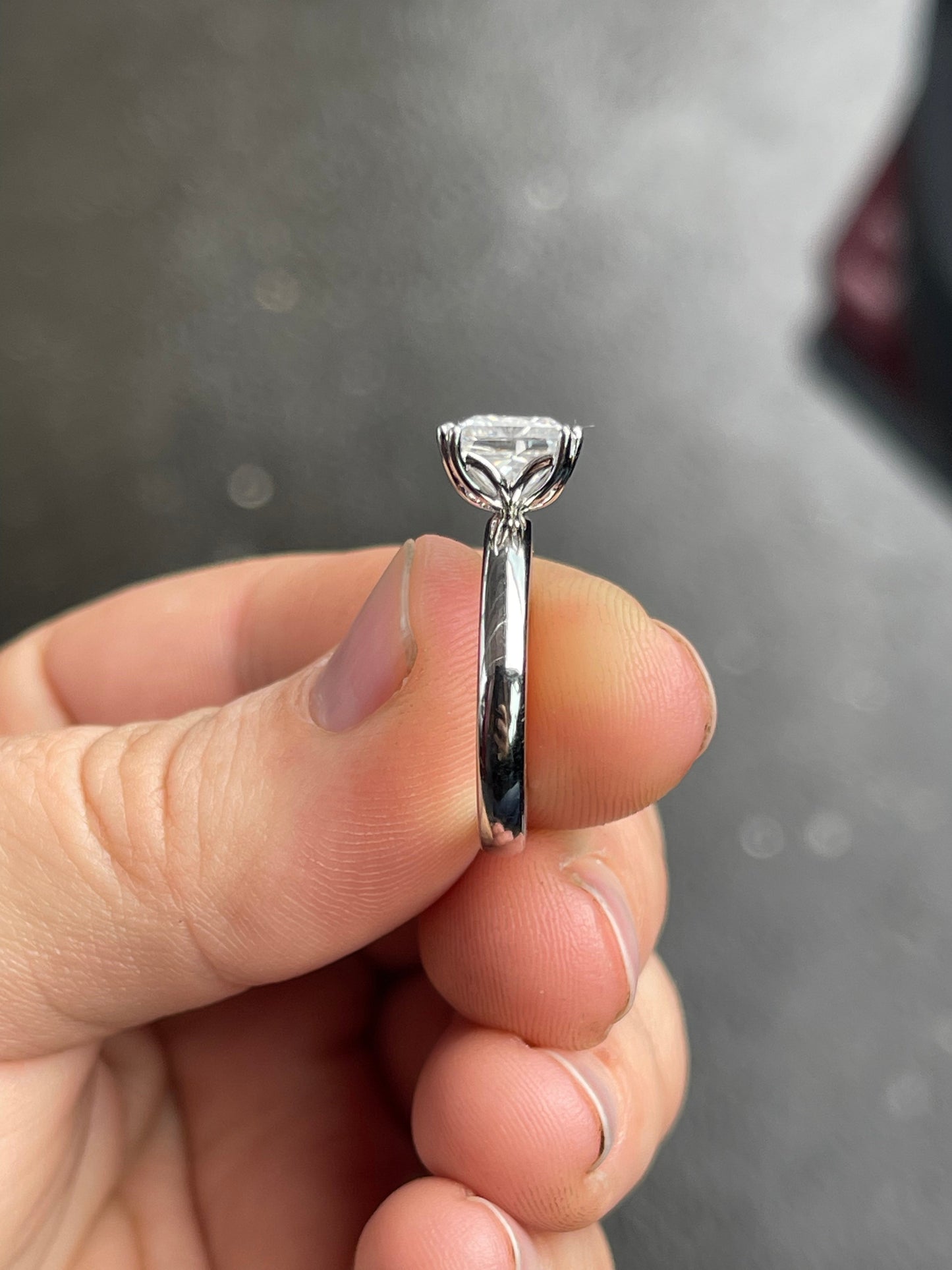 Harlene Sterling Silver Engagement Ring