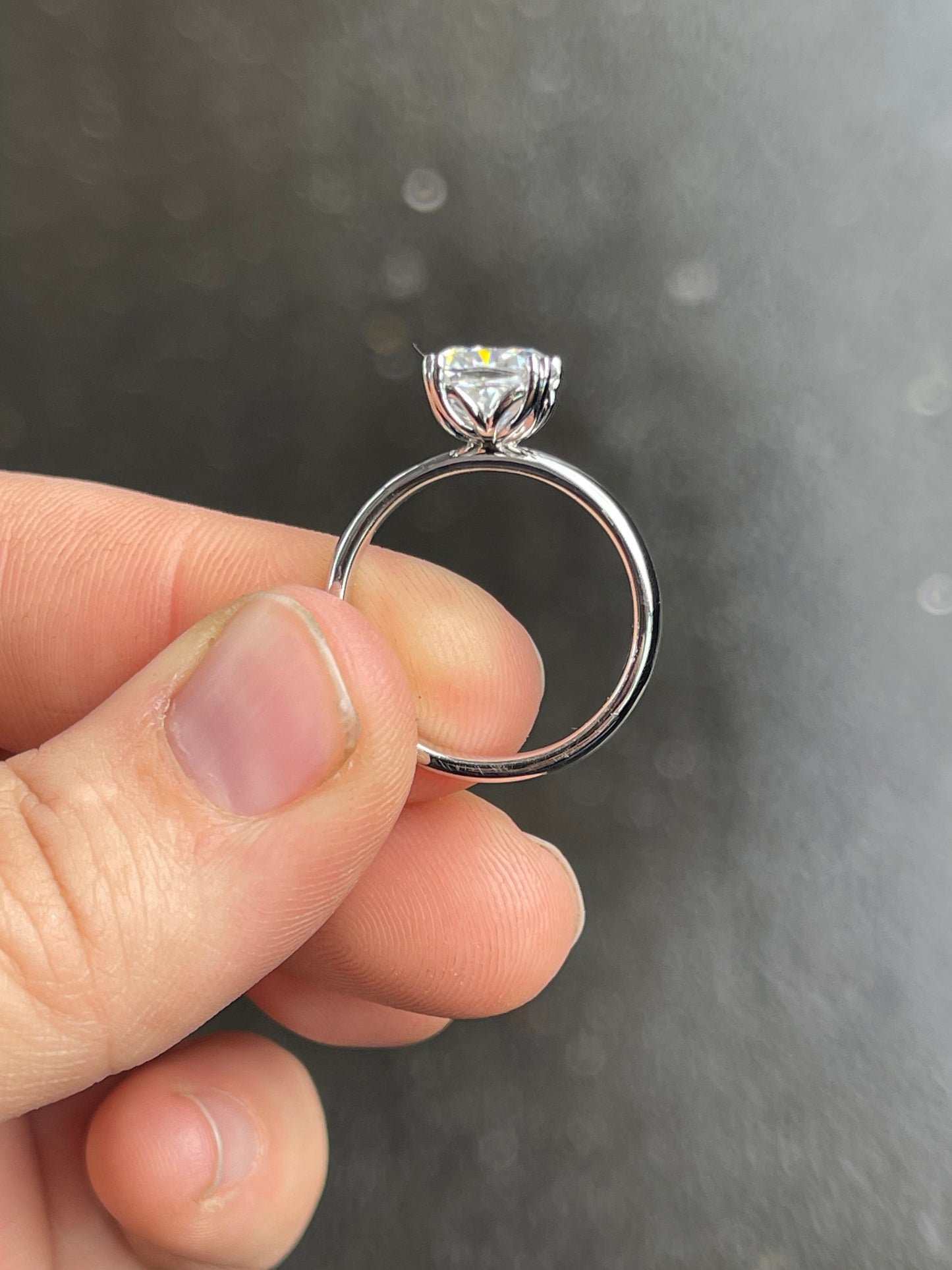 Nora Sterling Silver Engagement Ring