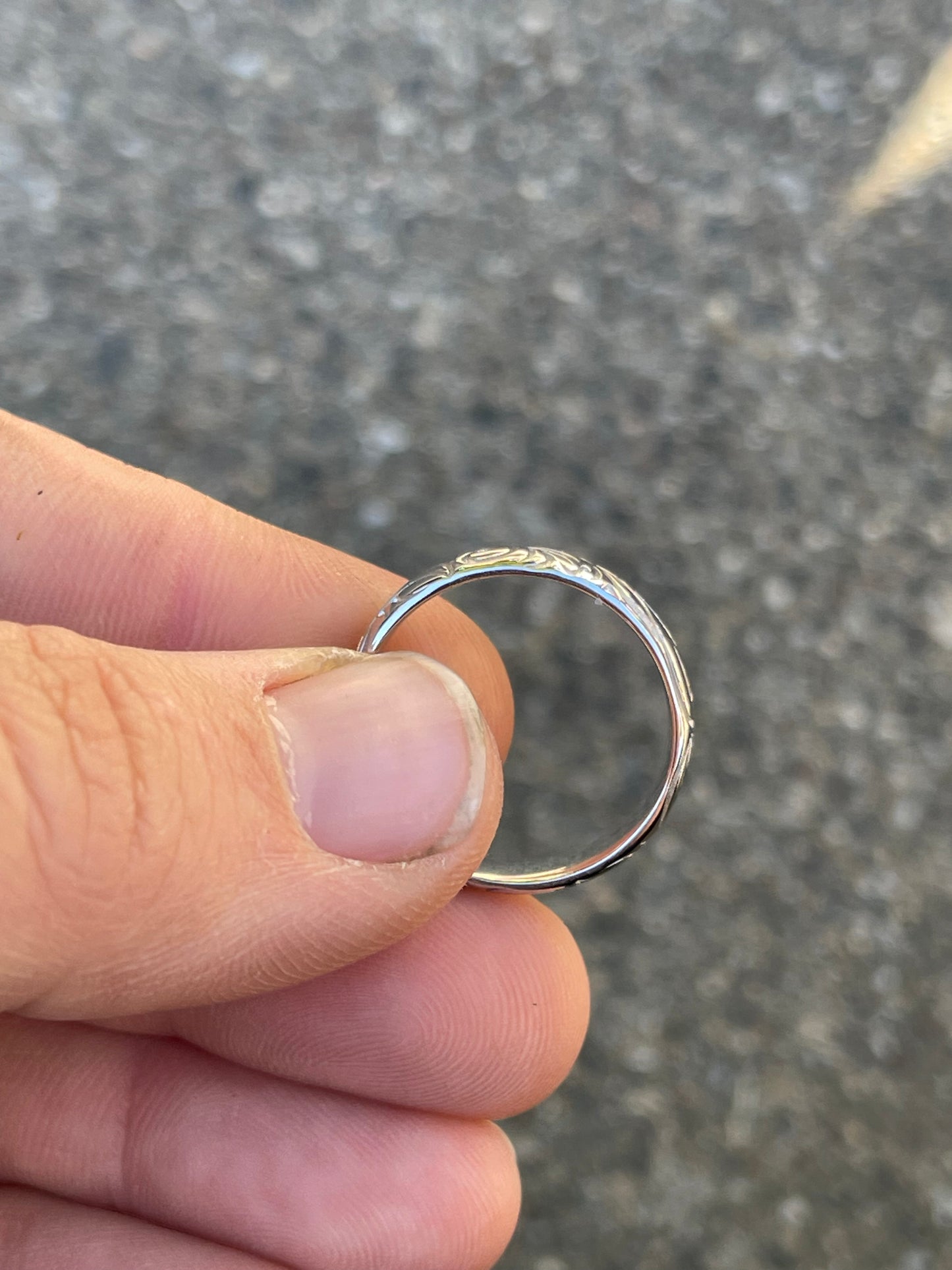Blaze Wedding Band