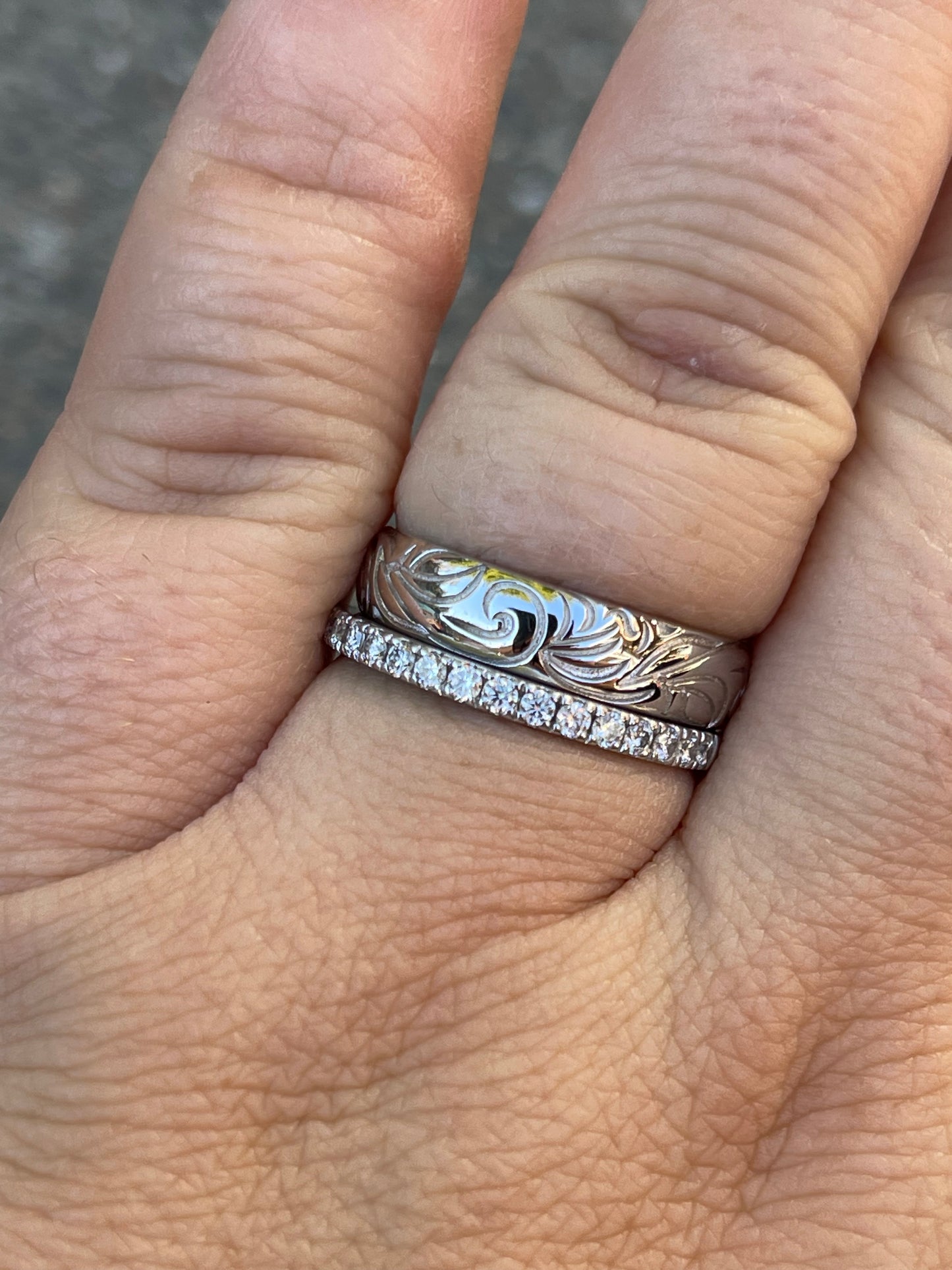 Blaze Wedding Band