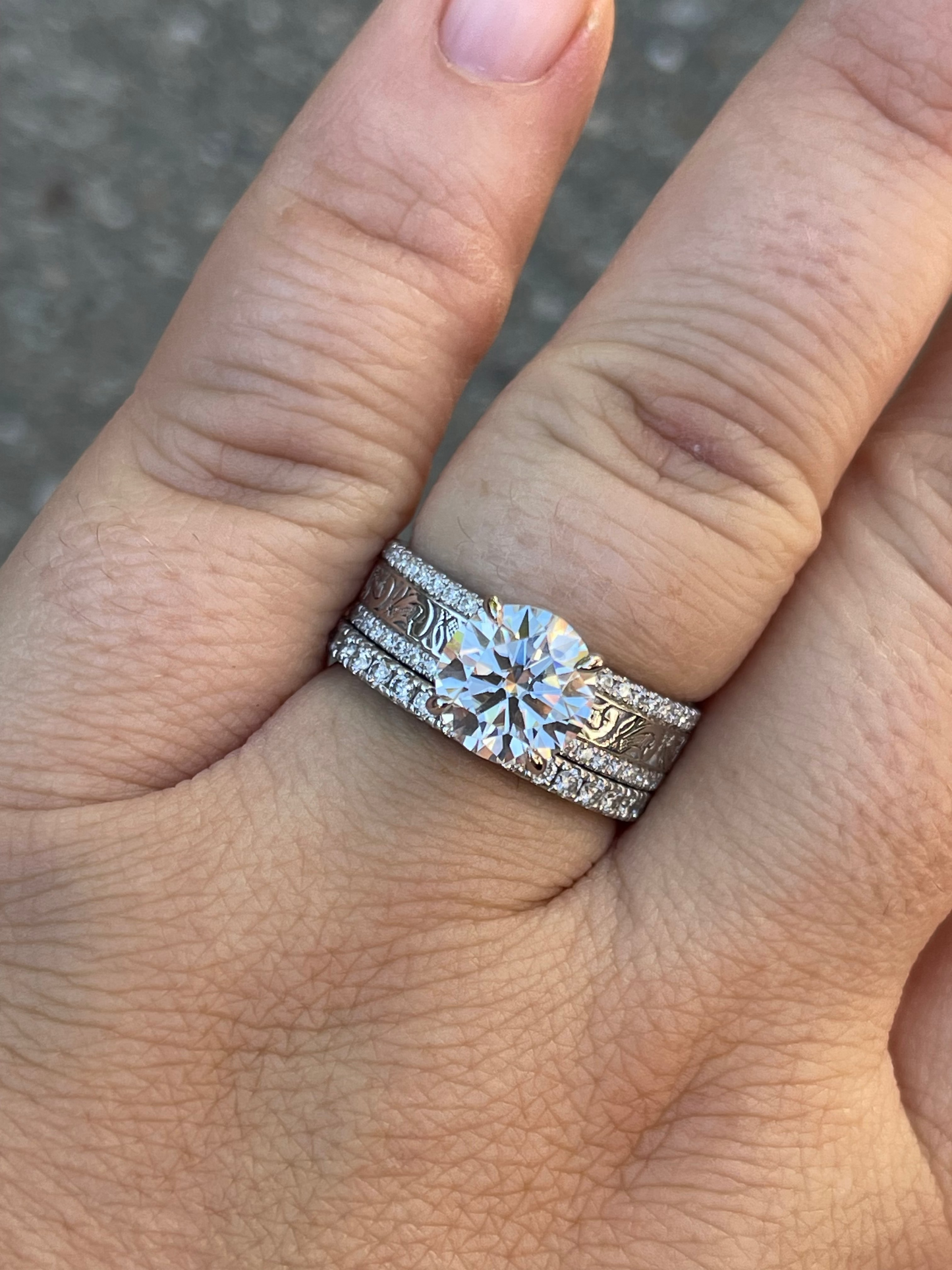 Oaklee Platinum Engagement Ring Engagement Rings Tines Ranch Co