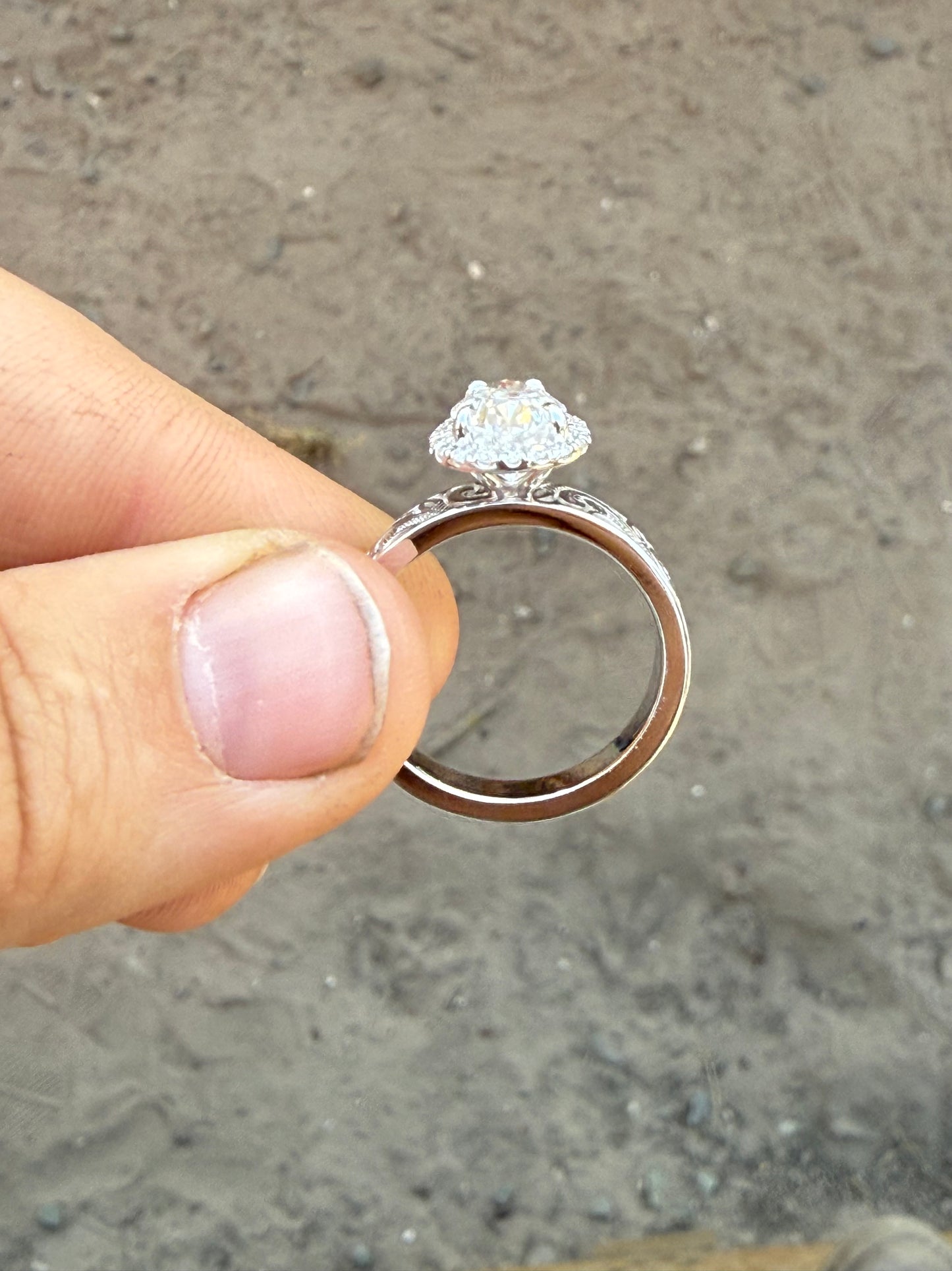 Riggs DIAMOND Engagement Ring
