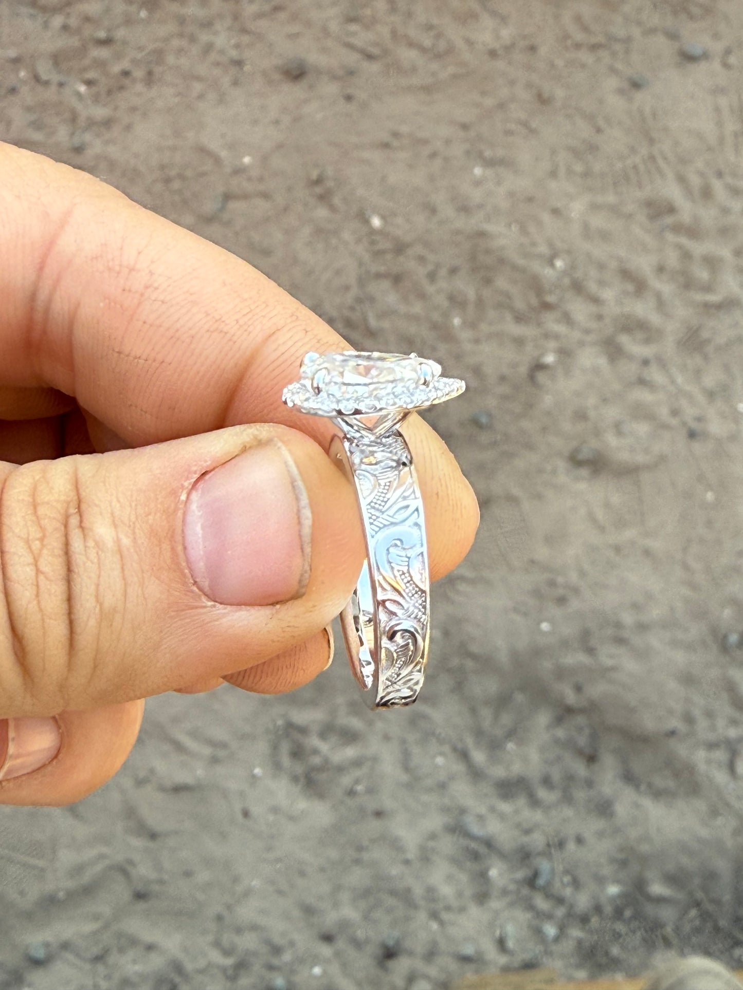 Riggs DIAMOND Engagement Ring
