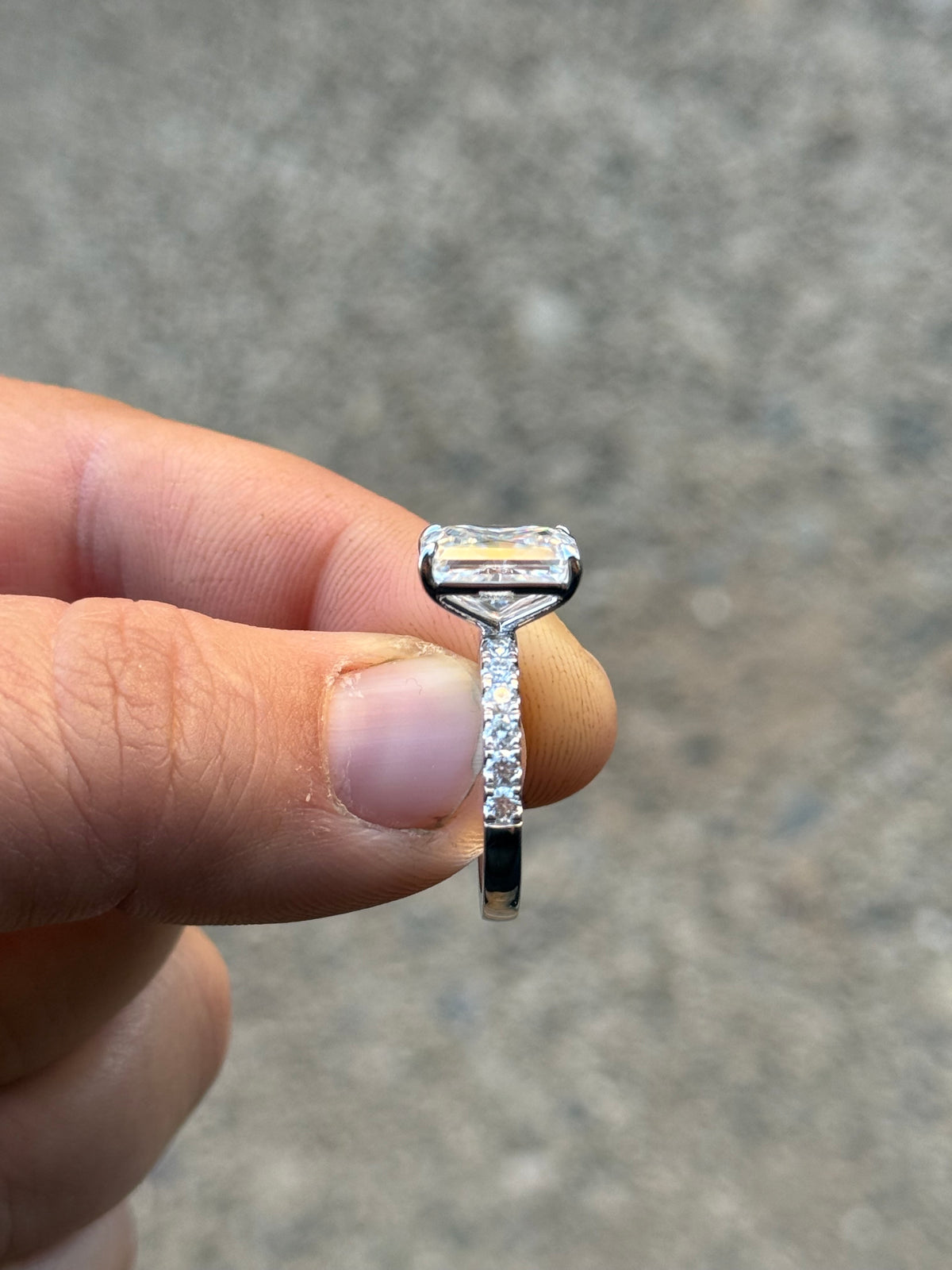 Brenn 4ct Diamond Engagement Ring