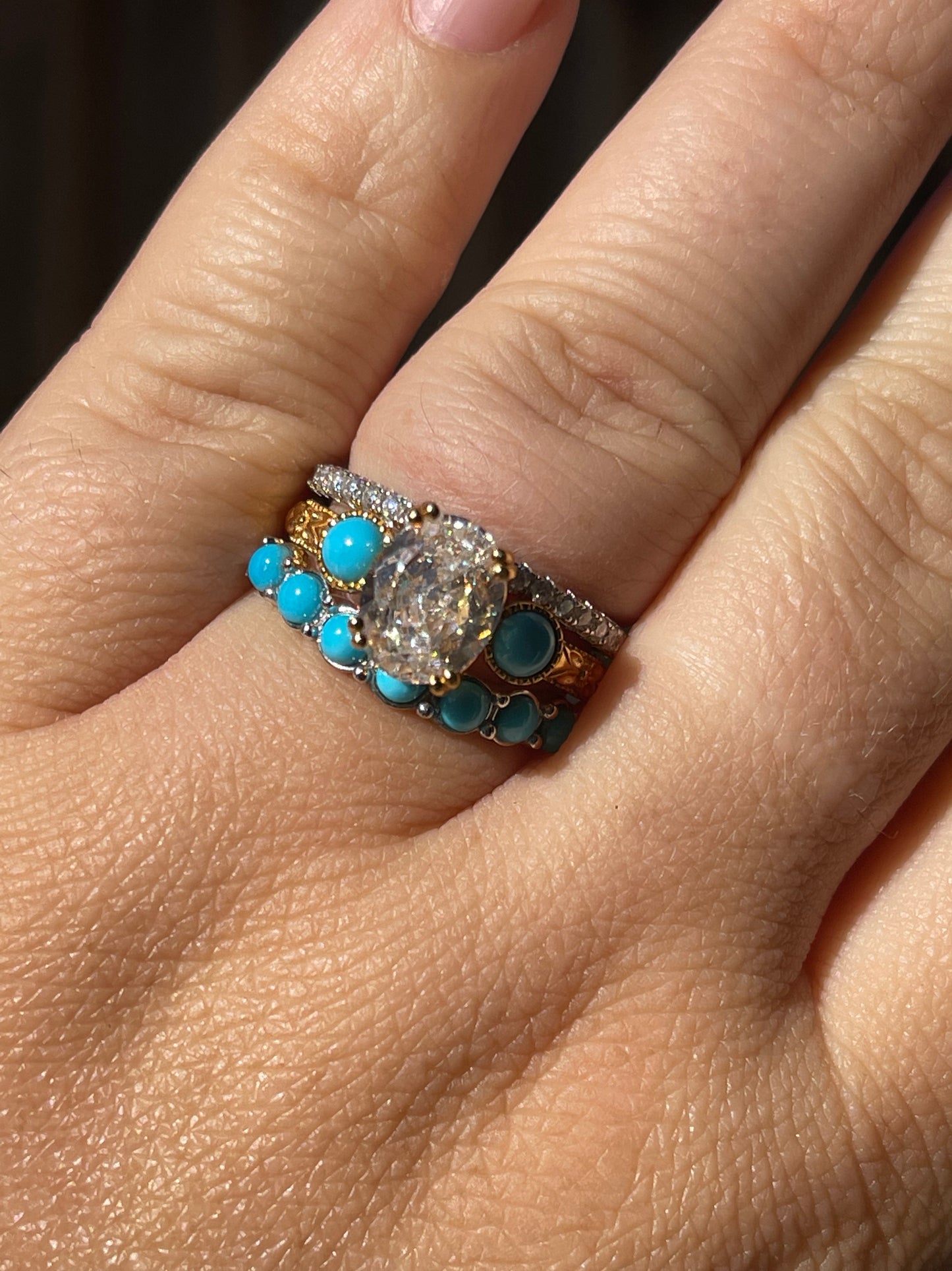 RYLEE MOISSANITE WEDDING BAND