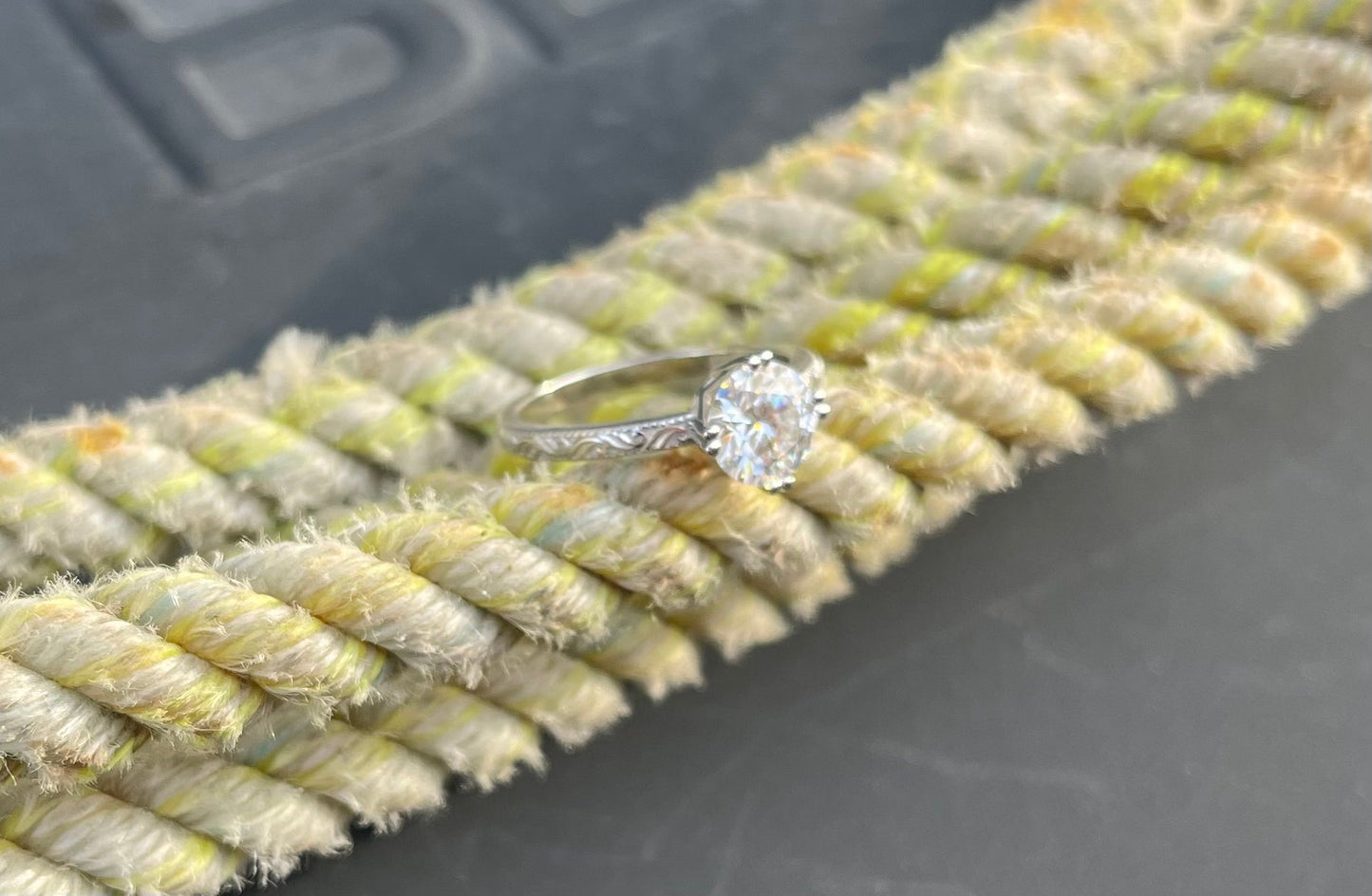 Clementine 1.5ct Promise Ring