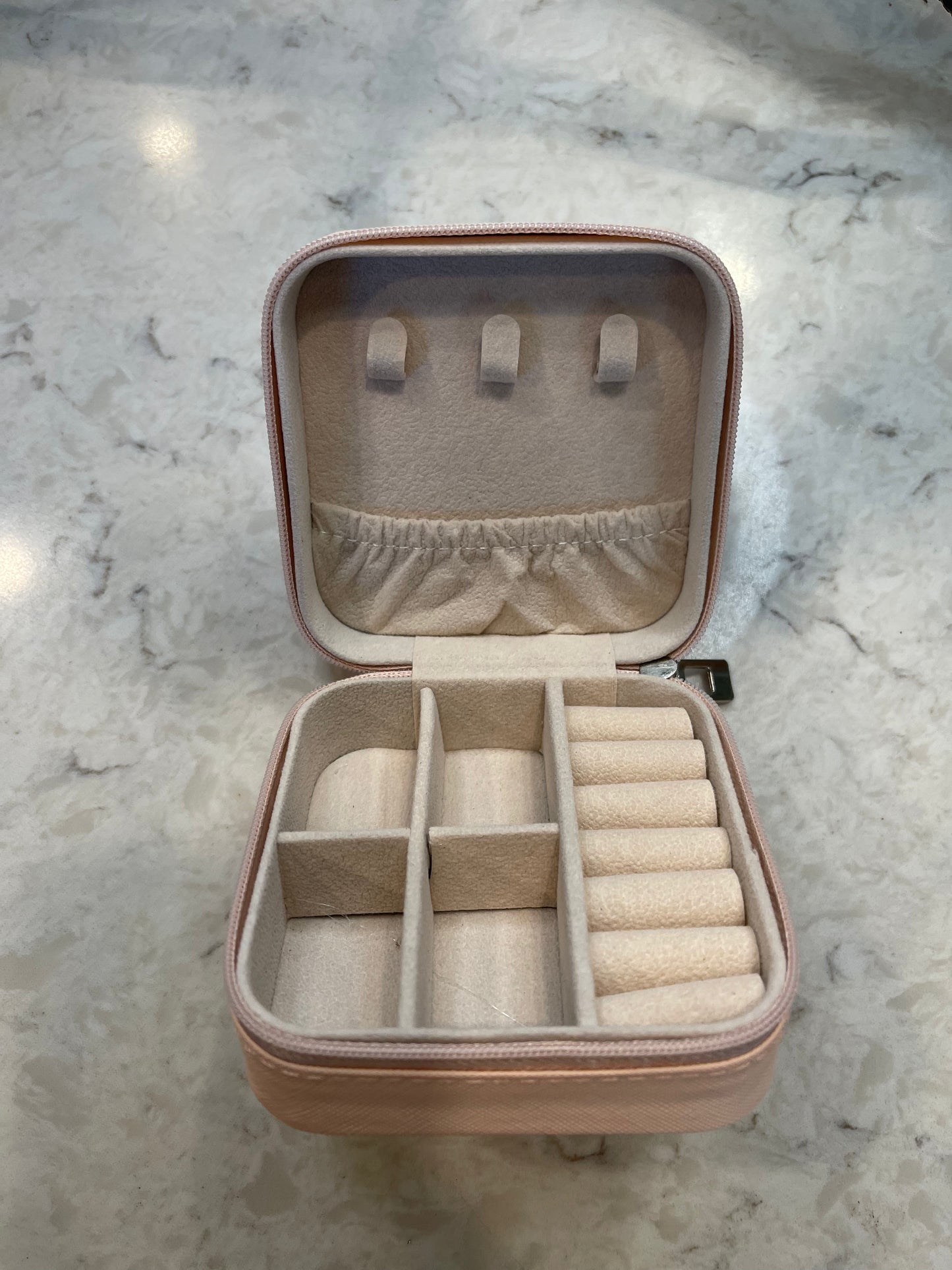 Pink Buckin’ Travel Jewelry Box