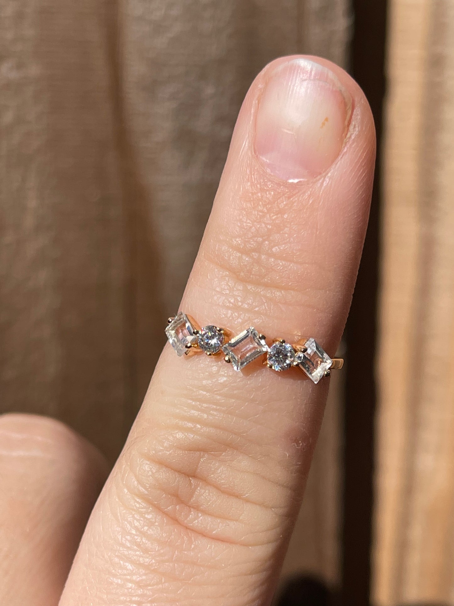 Ponderosa Crystal Ring Engagement Rings Tines Ranch Co