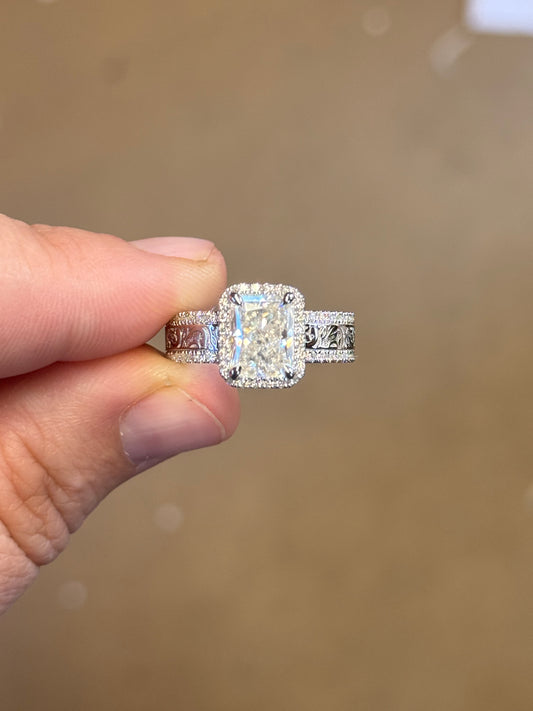 Jude Sterling Silver Engagement Ring Engagement Rings Tines Ranch Co