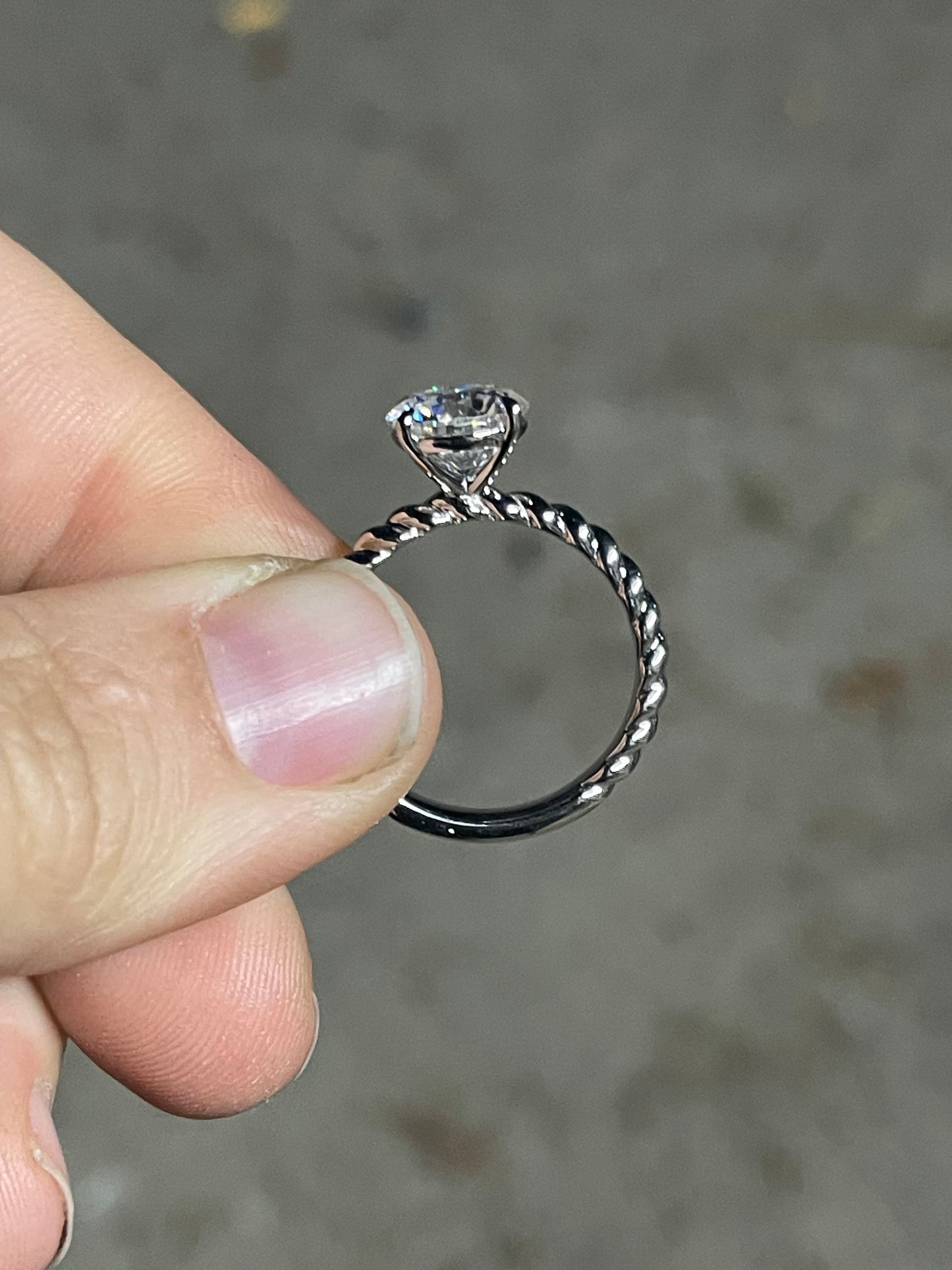 Shae Sterling Silver Engagement Ring