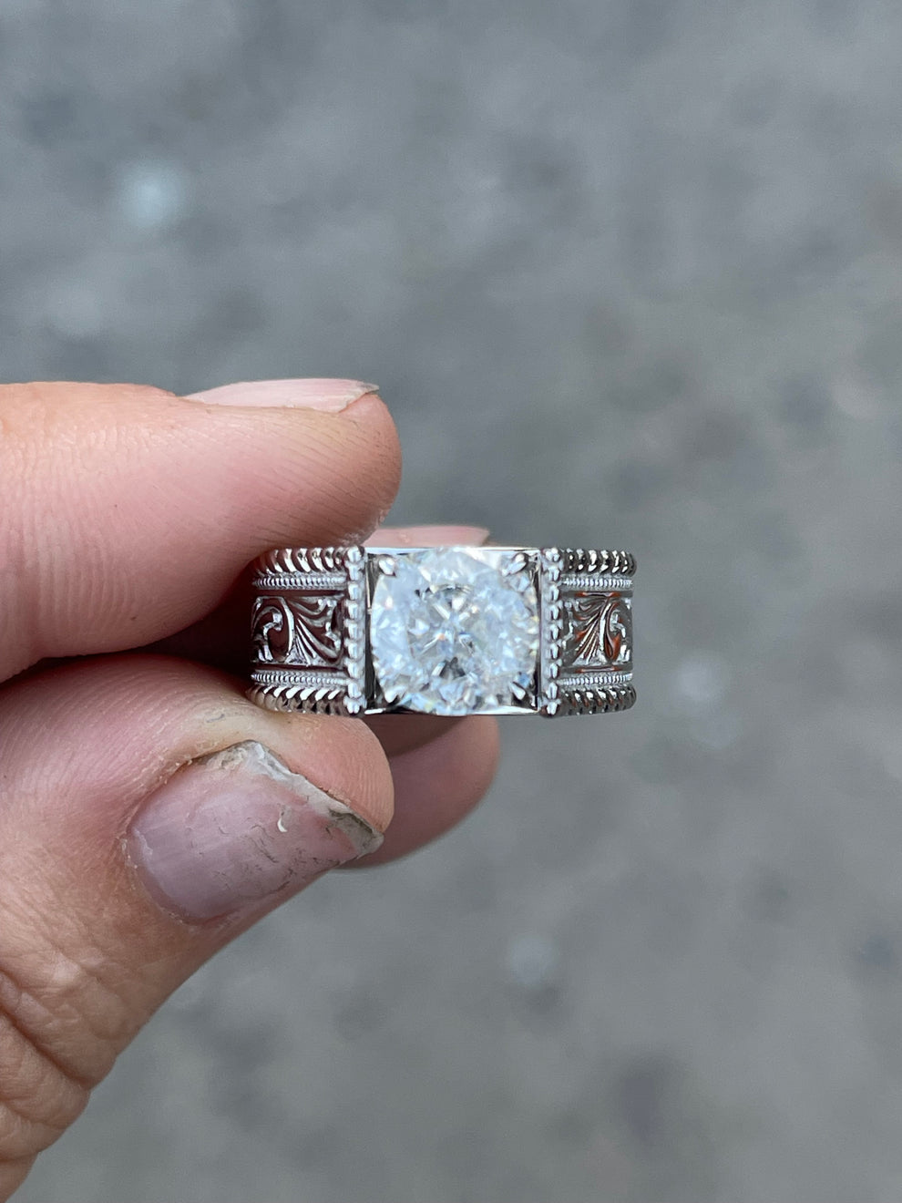 Patricia Engagement Ring – Tines Ranch Co Jewellery