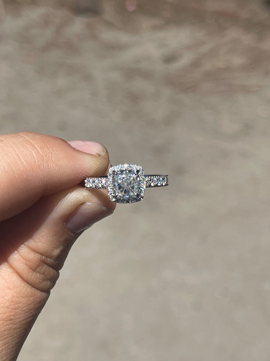 Skylar Pave DIAMOND Engagement Ring