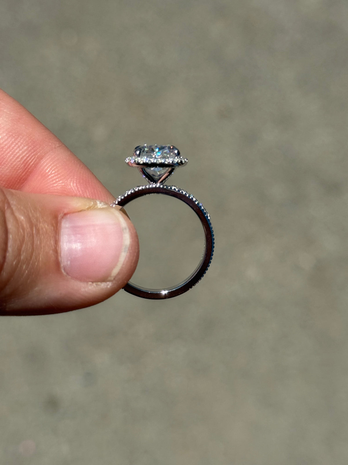 Skylar Pave Engagement Ring Engagement Rings Tines Ranch Co
